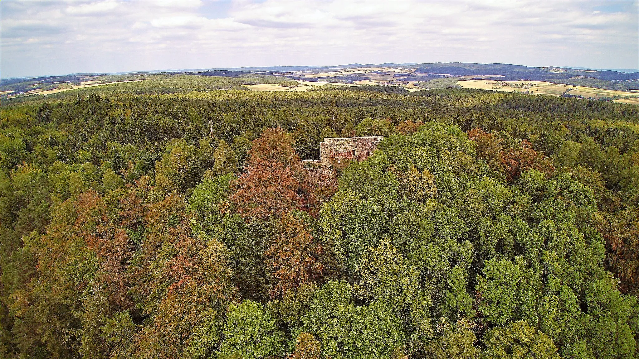 Photo showing: ruiny schwärzenberg Roding Niemcy