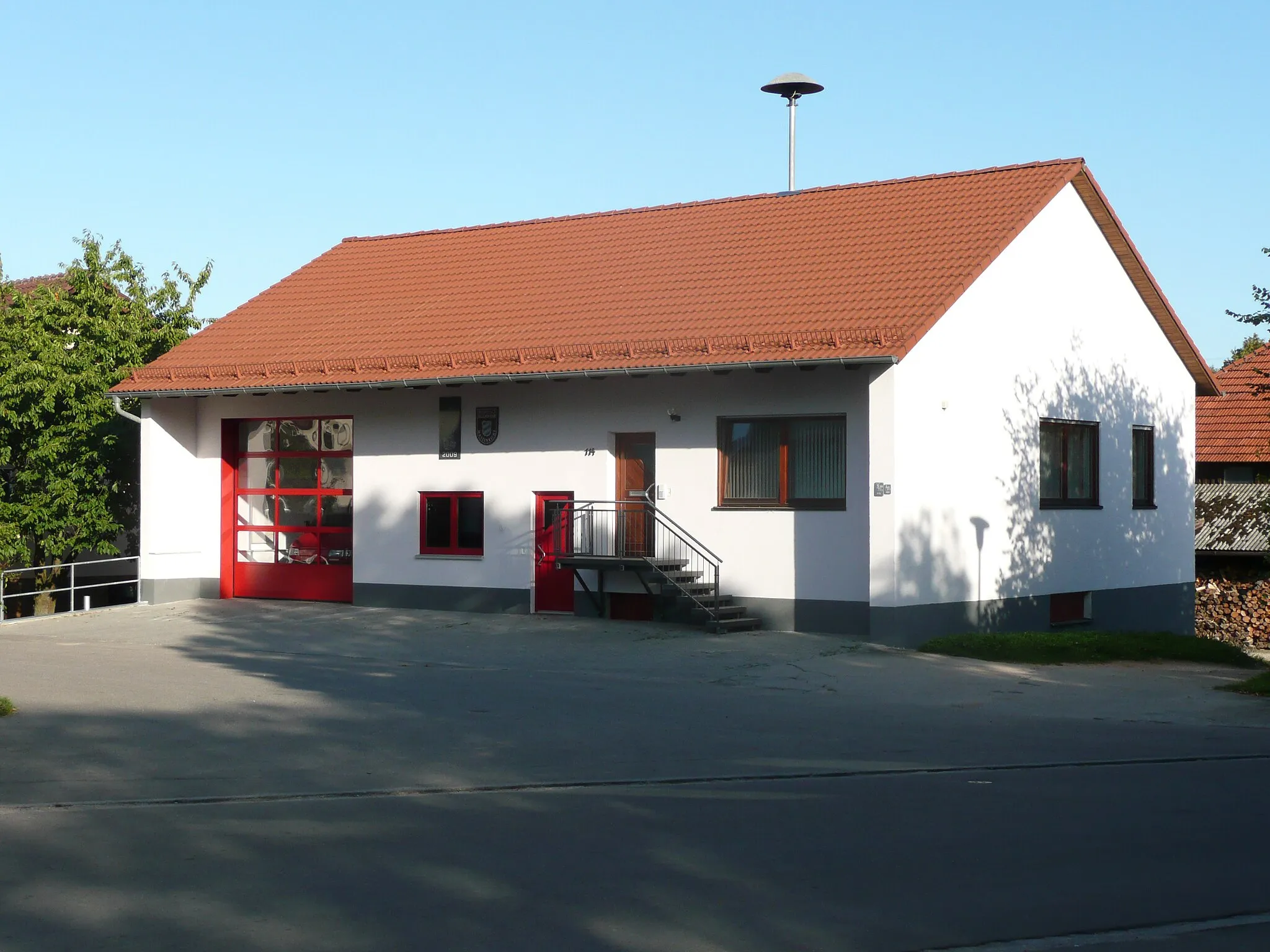 Photo showing: Massenricht neues Feuerwehrhaus