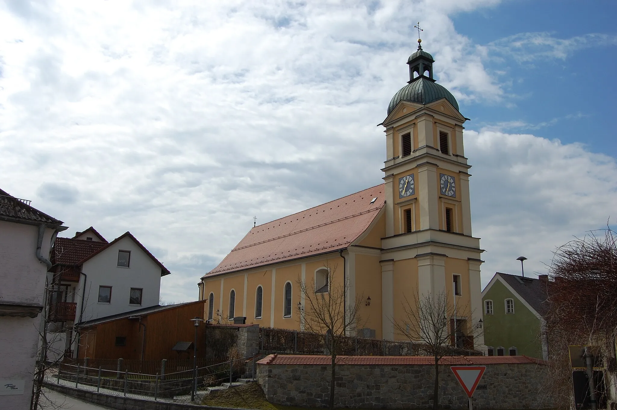 Photo showing: Pfarrkirche St. Lambert in Teunz, Landkreis Schwandorf (2010)