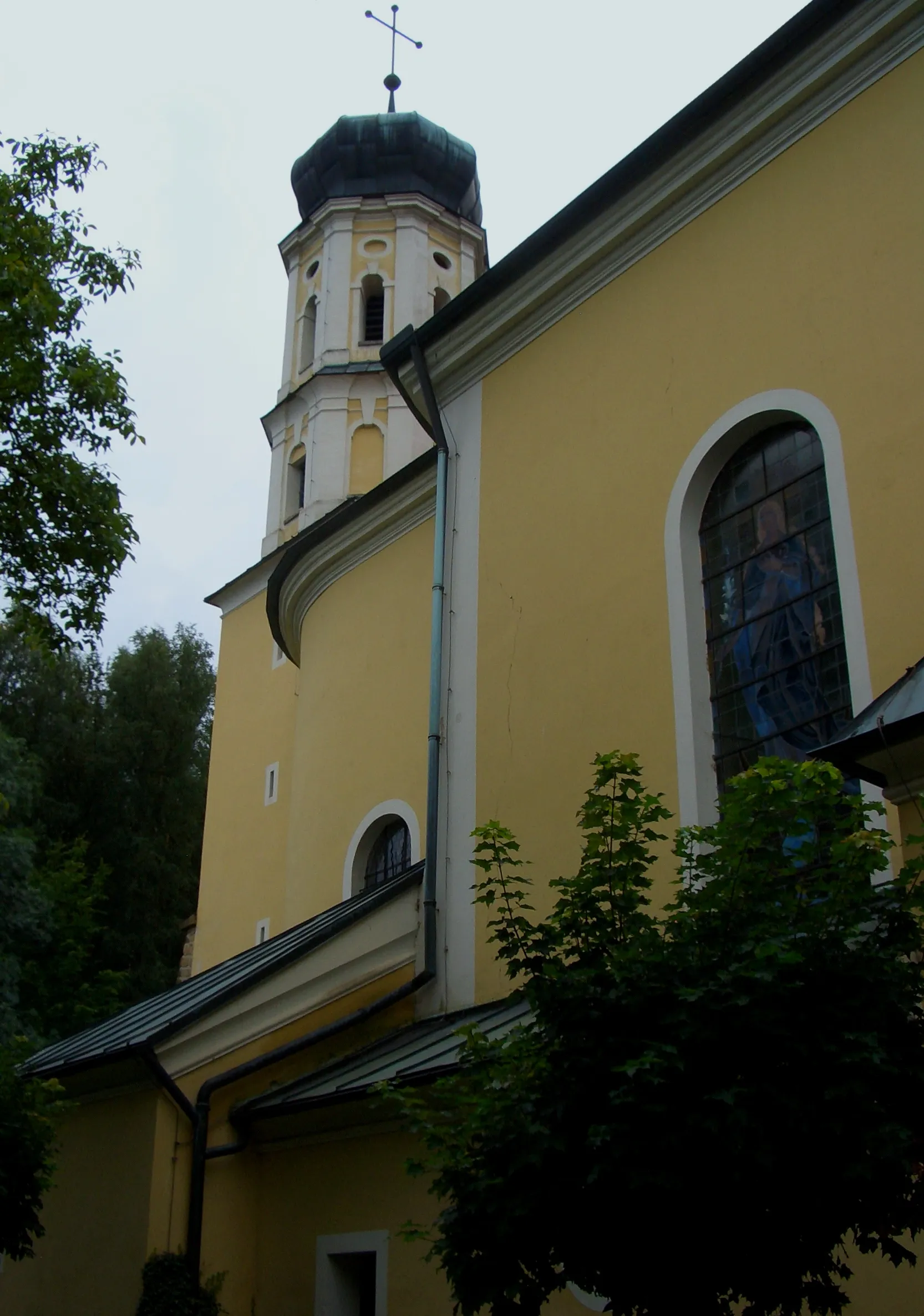 Photo showing: Wallfahrtskirche Heilbrünnl in Roding Ostseite