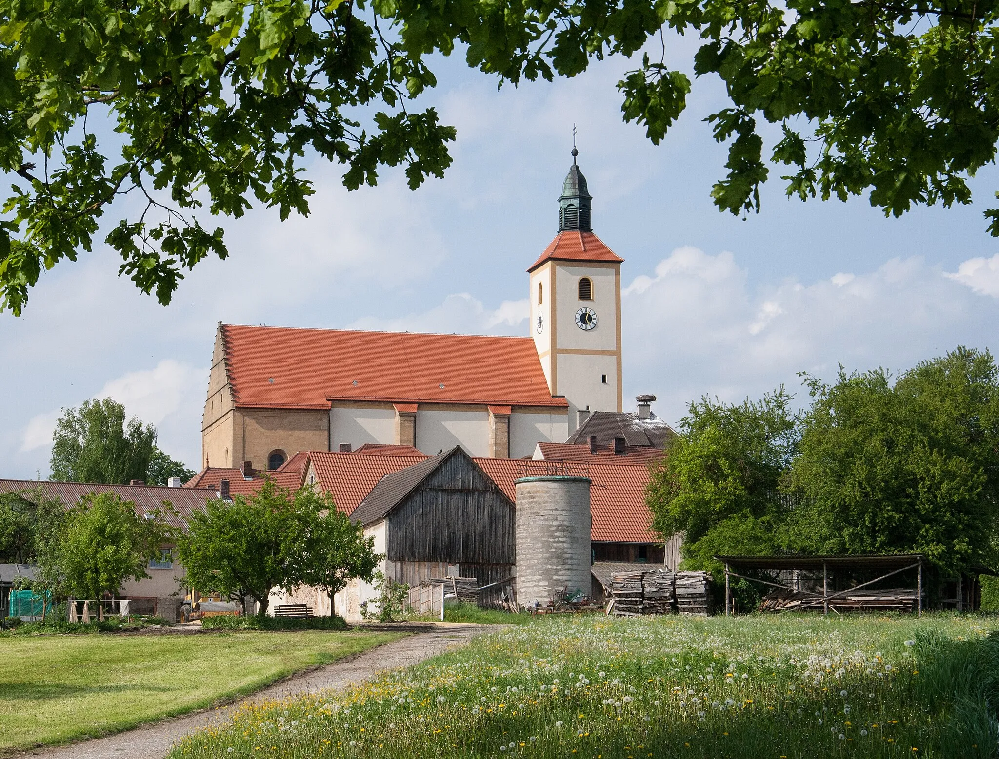 Photo showing: Church St. Michael, Hirschau-Ehenfeld, Bavaria