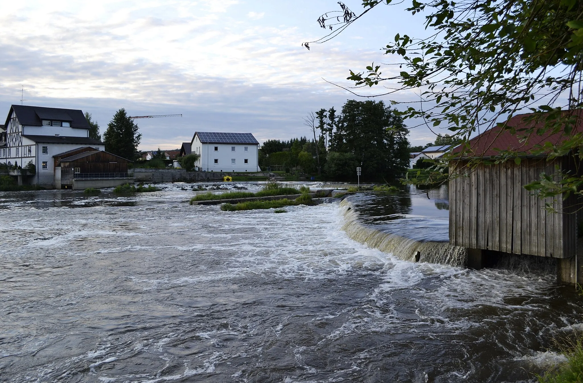 Photo showing: Der Regen in Regenstauf.