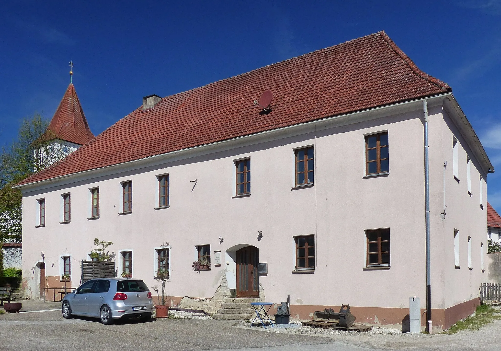 Photo showing: The hunting lodge Deinschwang in the village of Deinschwang, part of the municipiality of Lauterhofen