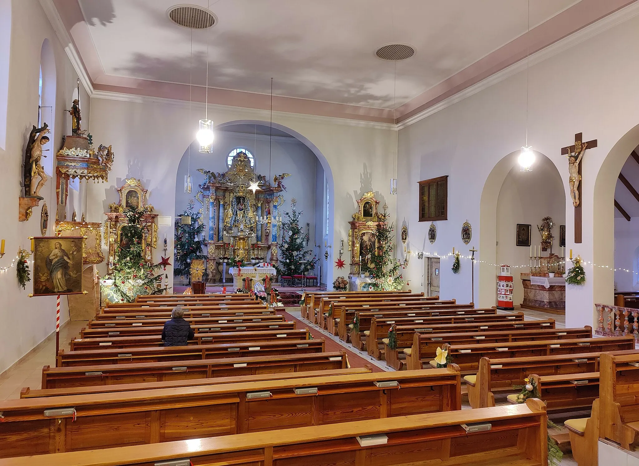 Photo showing: Katholische Pfarrkirche Mariä Geburt Frauenberg, Gemeinde Brunn, Landkreis Regensburg, Oberpfalz, Bayern, Deutschland