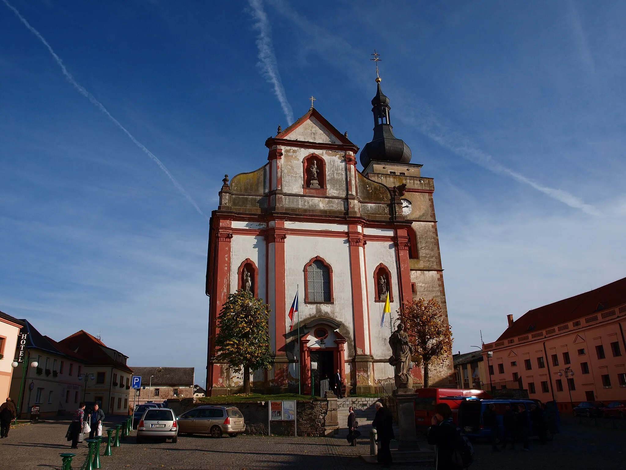 Photo showing: Kostel v Boru