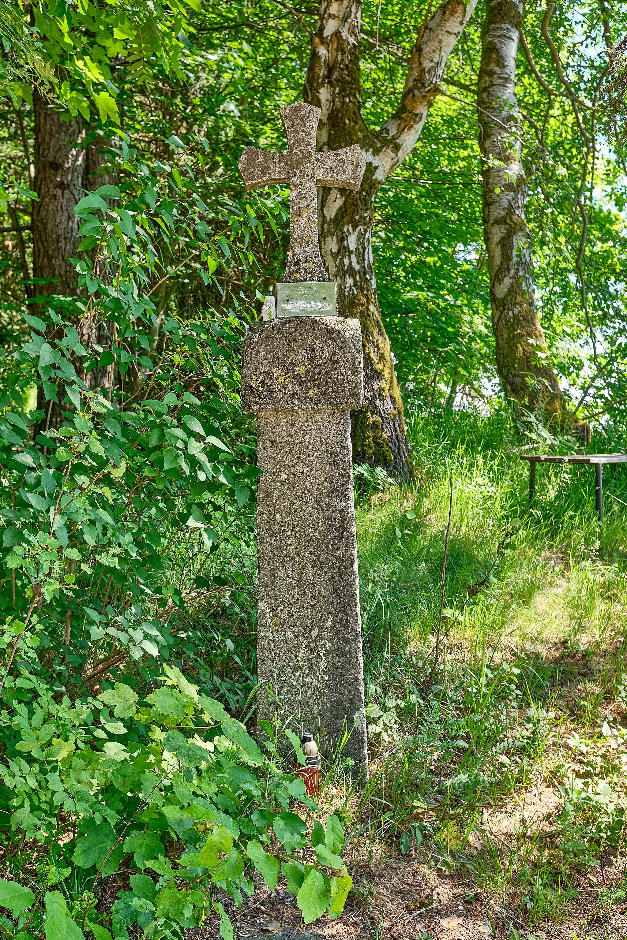 Photo showing: Valtířov, Nový Kramolín, křížek, okres Domažlice