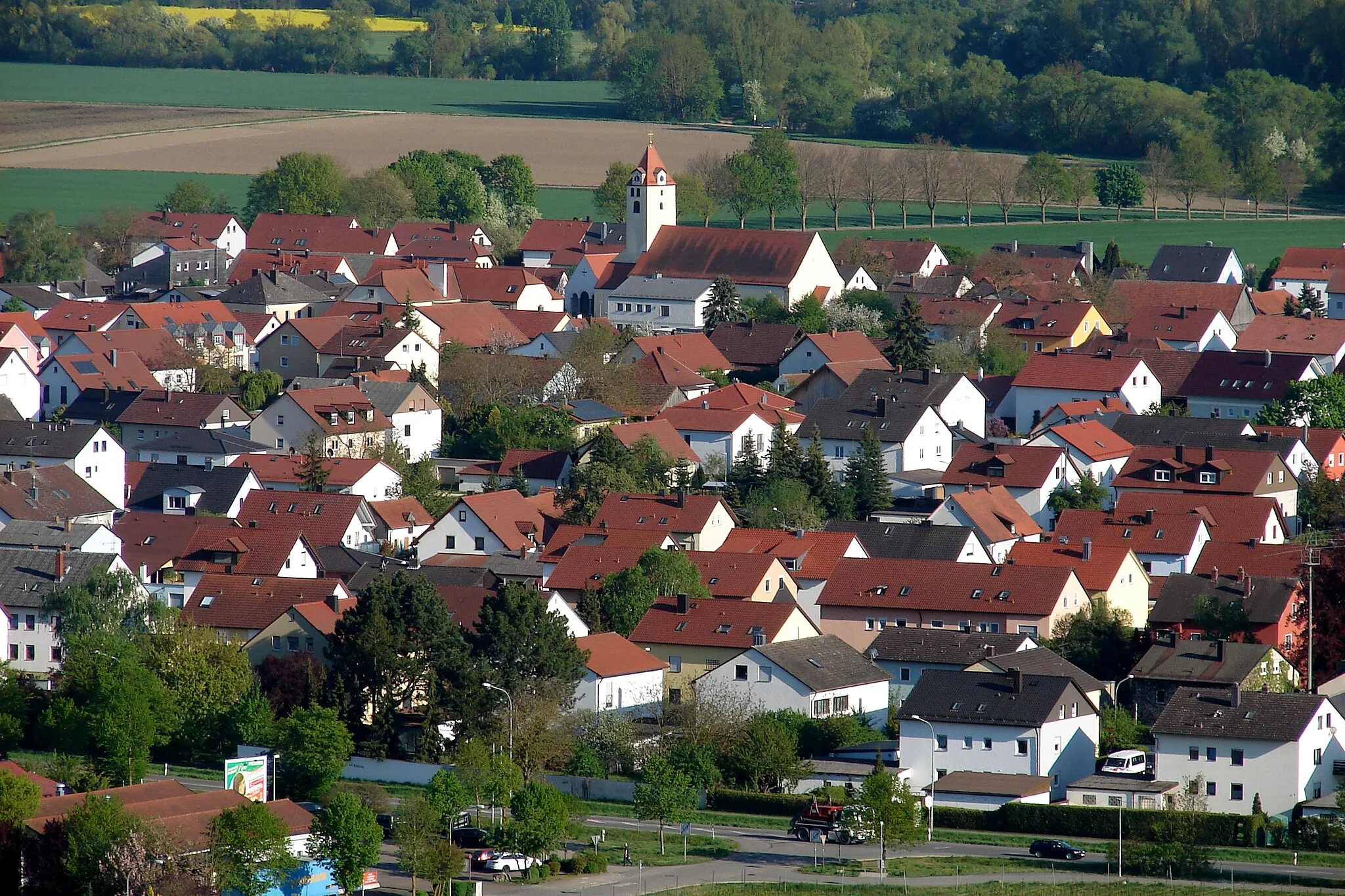 Photo showing: Tegernheim ist eine Gemeinde im Oberpfälzer Landkreis Regensburg in Bayern.