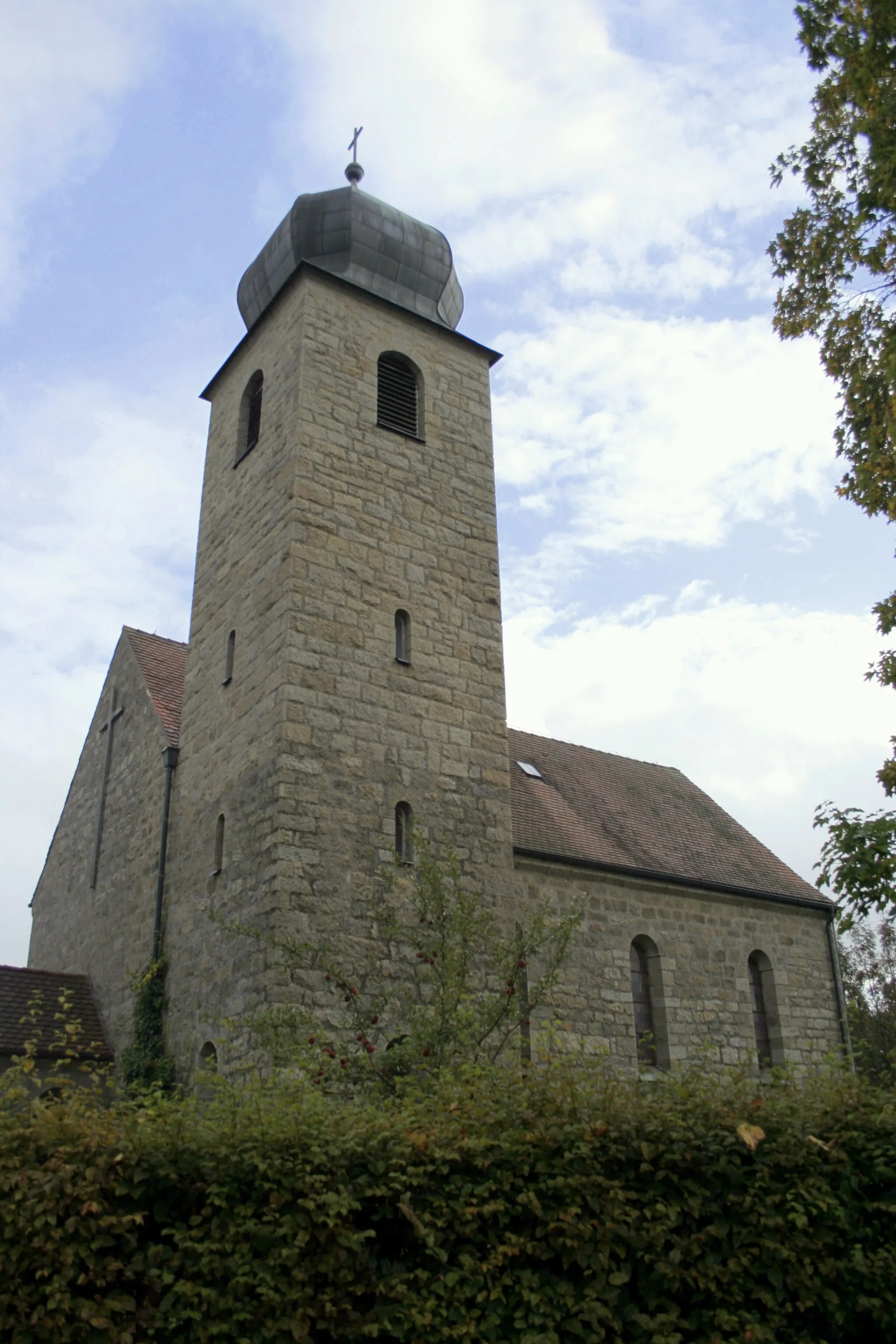 Photo showing: Heritage Building; Germany; Bavaria; Upper Palatinate; administrative district Neustadt. a.d.Waldnaab Waldthurn Albersrieth catholic church St. Michael (D-3-74-165-17)