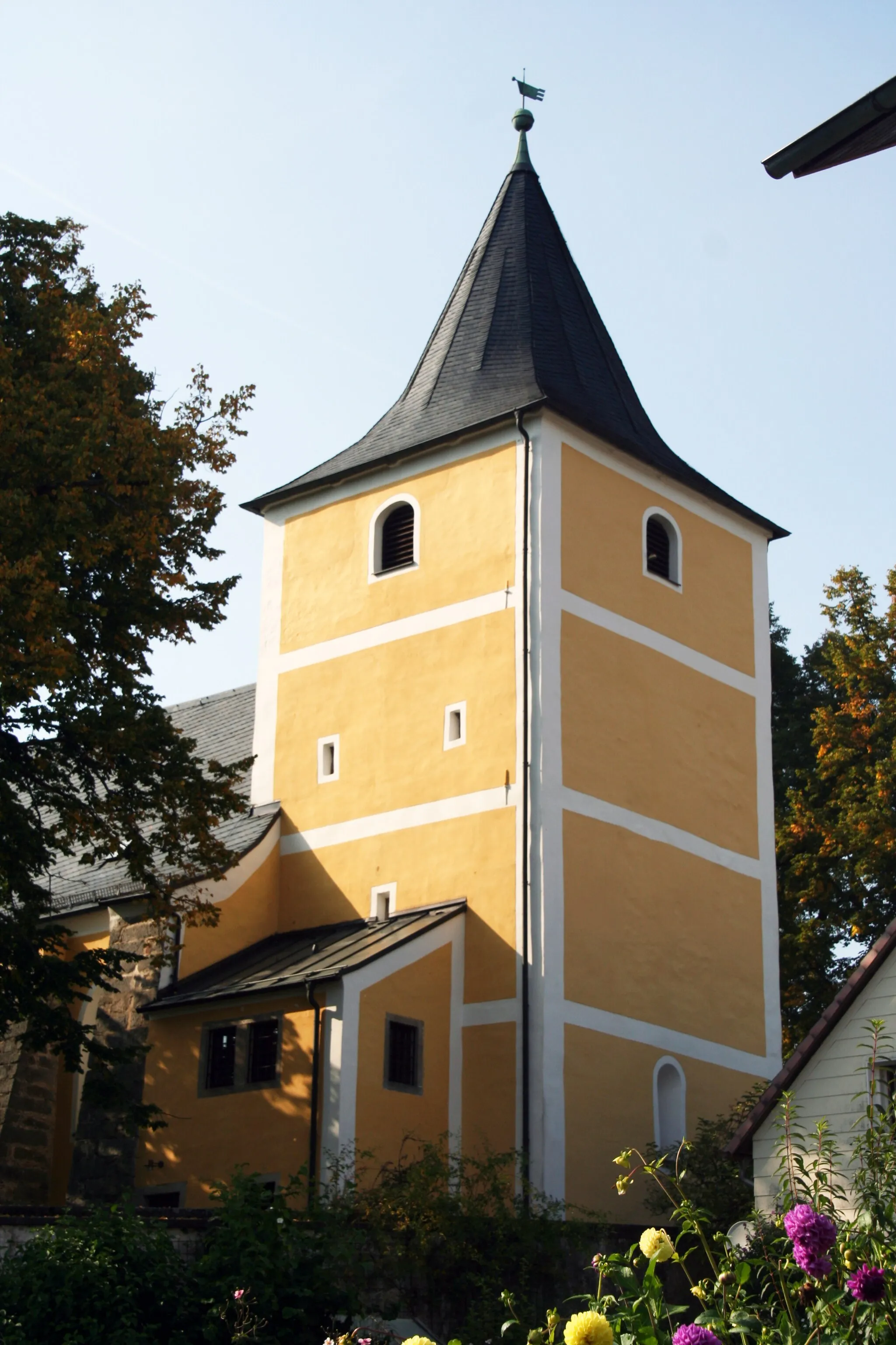 Photo showing: Katholische Filialkirche St. Jakob, Lennesrieth