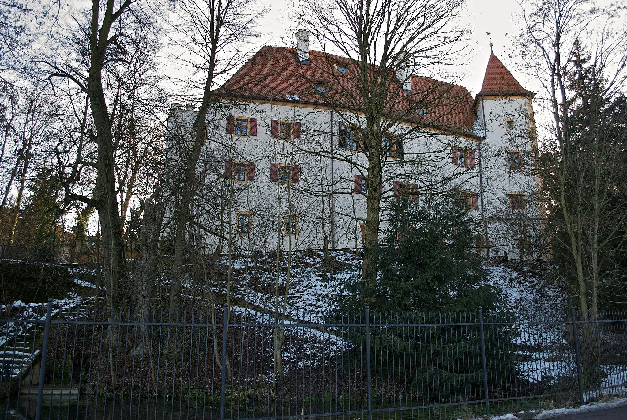 Photo showing: Neues Schloss, Lintach (Gemeinde Freudenberg)