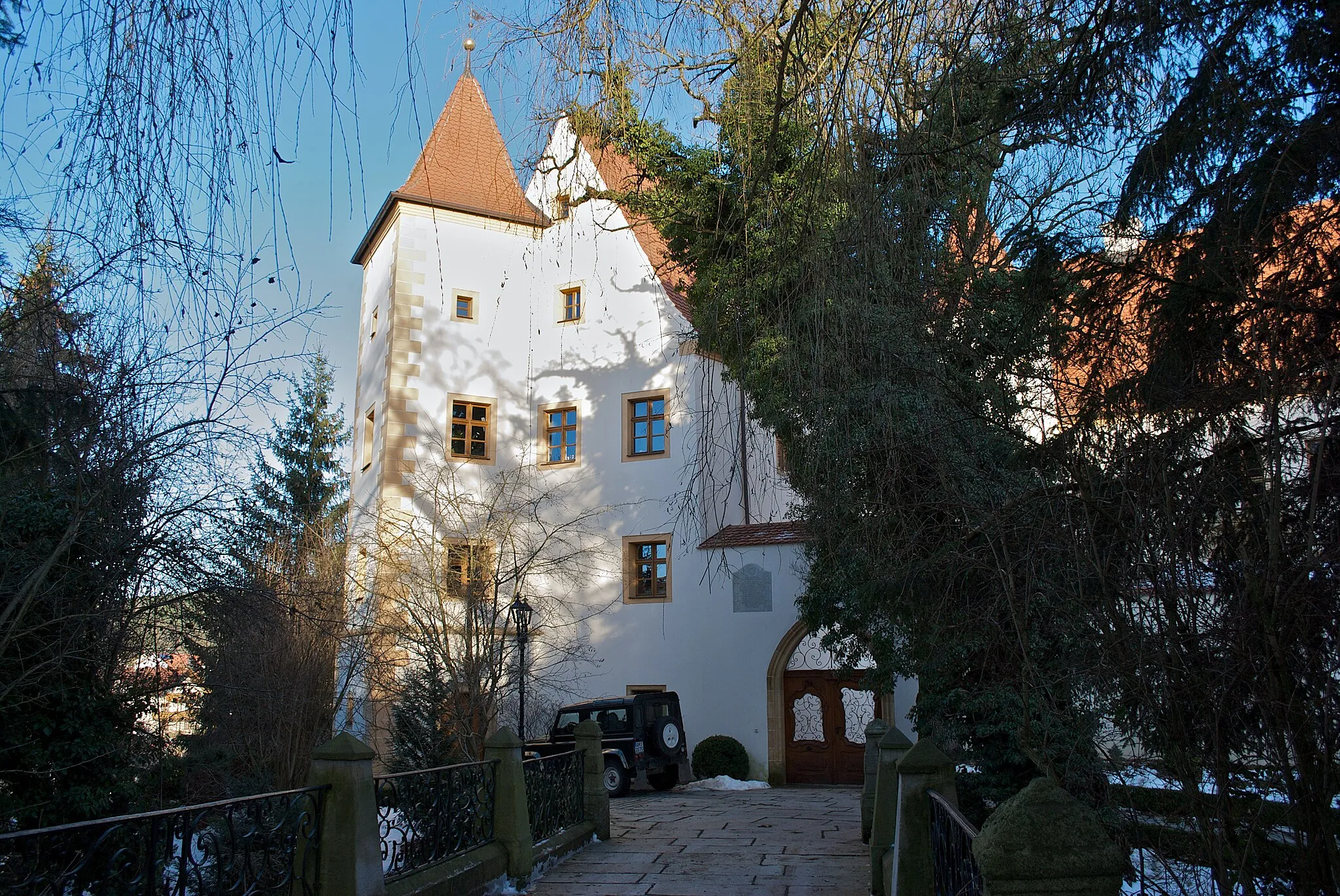 Photo showing: Neues Schloss, Lintach (Gemeinde Freudenberg)