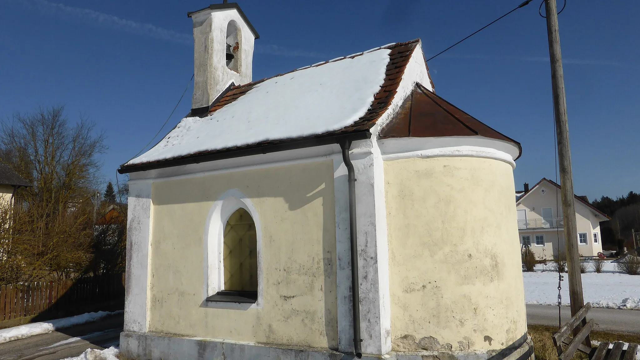 Photo showing: Die katholische Ortskapelle St. Maria in Kleinmittersdorf bei Hohenfels