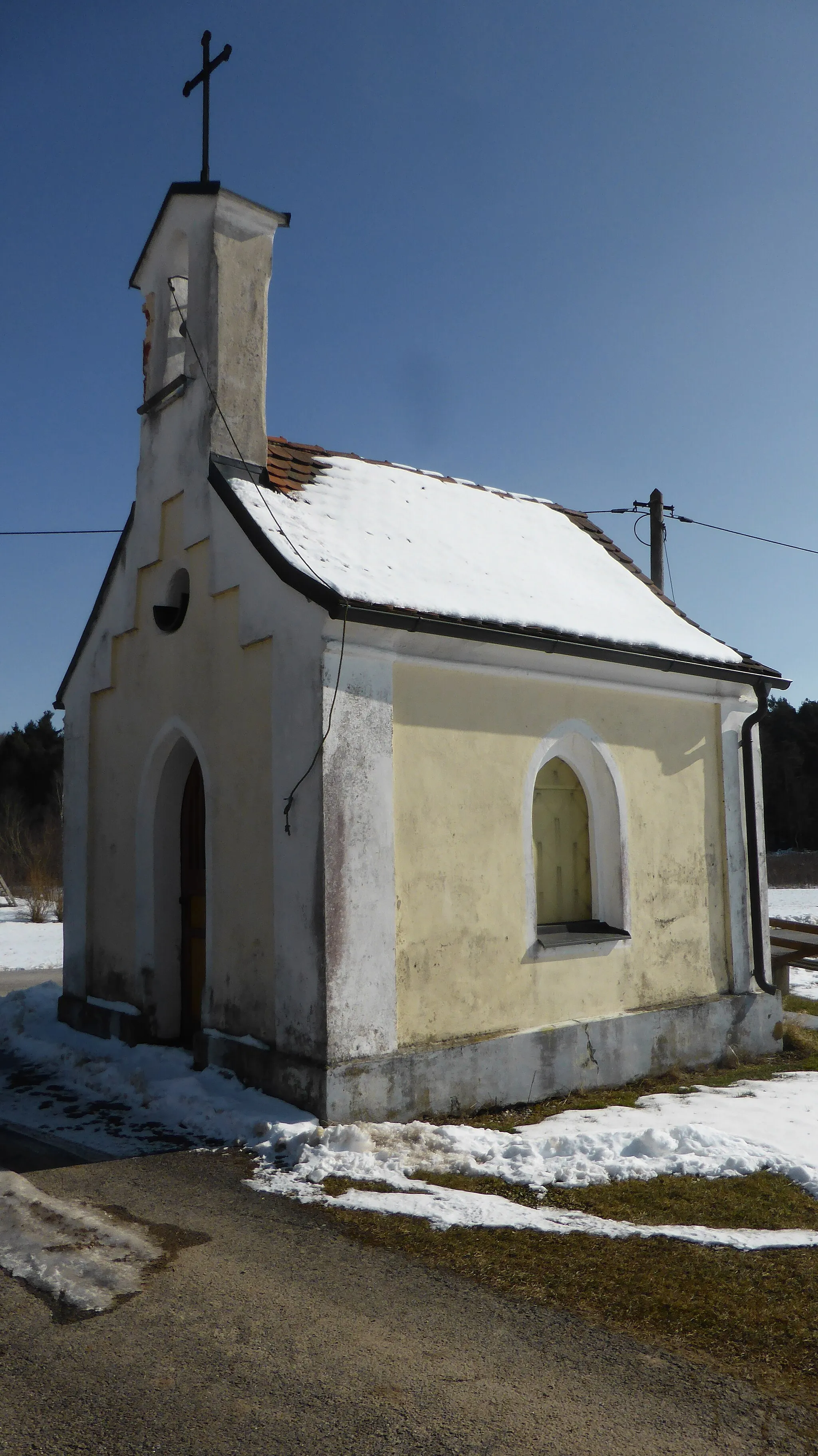 Photo showing: Die katholische Ortskapelle St. Maria in Kleinmittersdorf bei Hohenfels