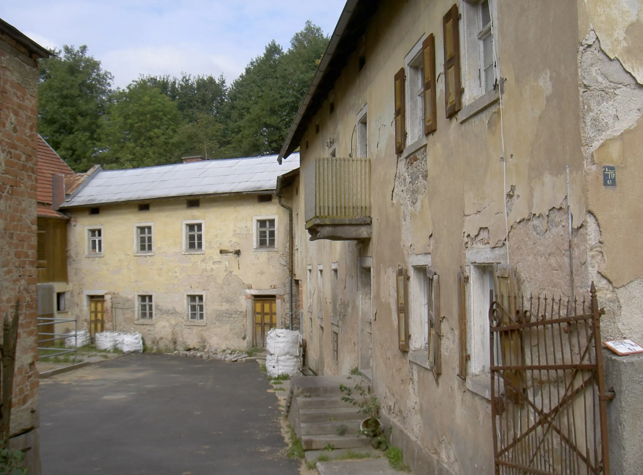 Photo showing: Ehemalige Mühle (Weikersmühle)