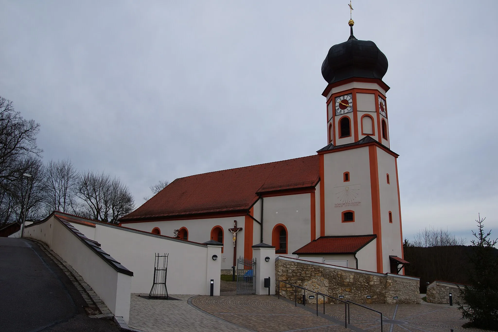 Photo showing: Die katholische Pfarrkirche St. Martin - Deuerling Oberpfalz