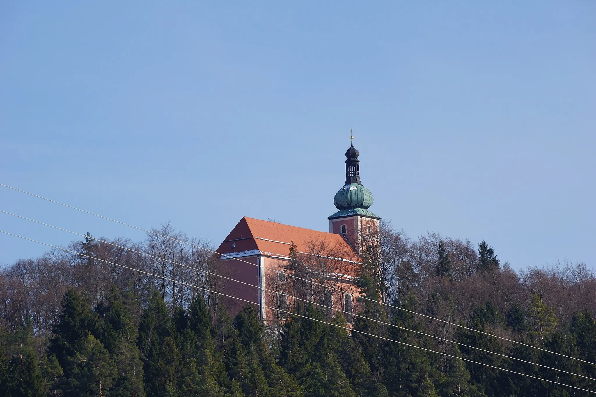 Photo showing: Der Habsberg östlich von Neumarkt: