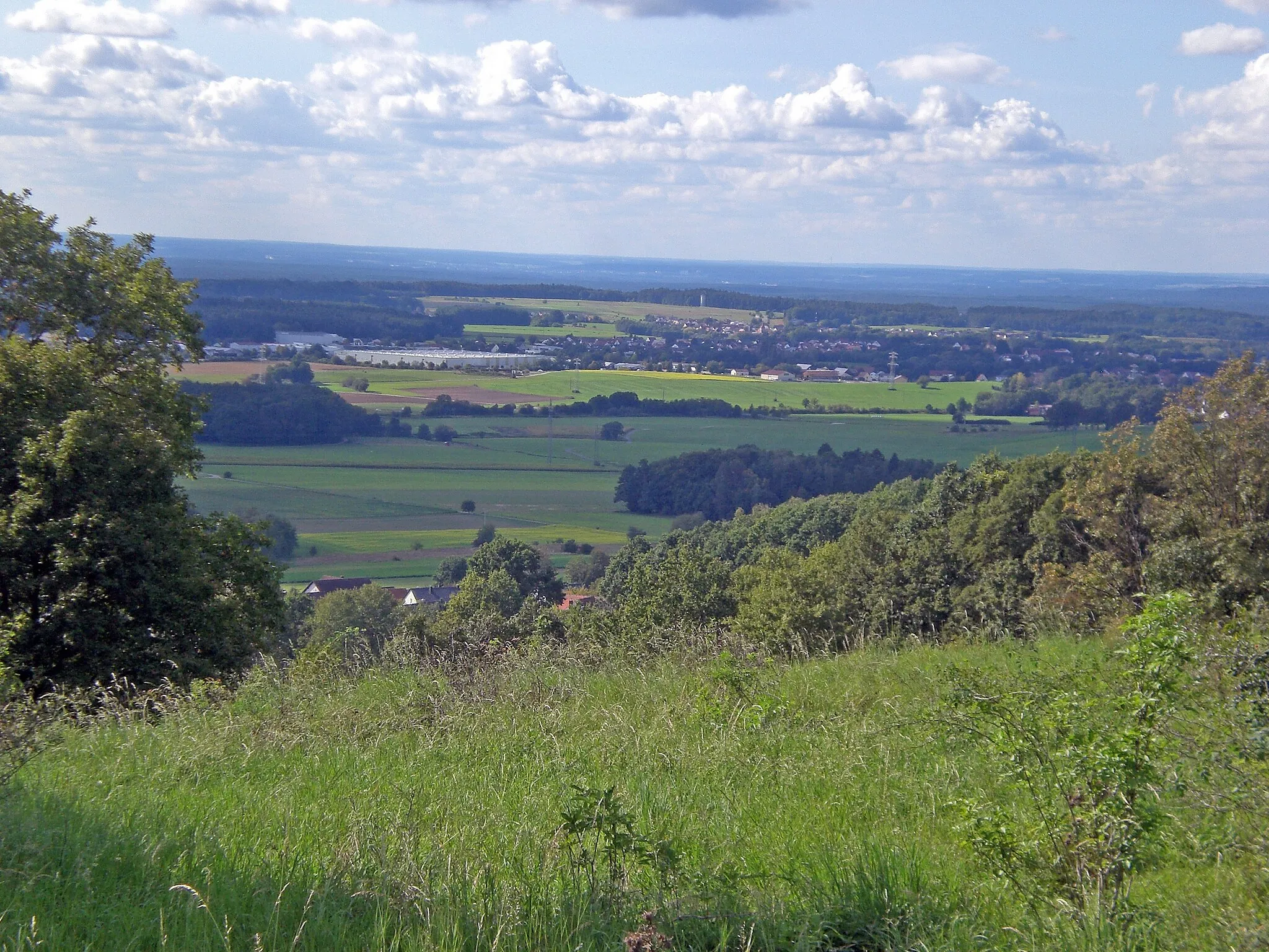 Photo showing: Blick vom Dillberg