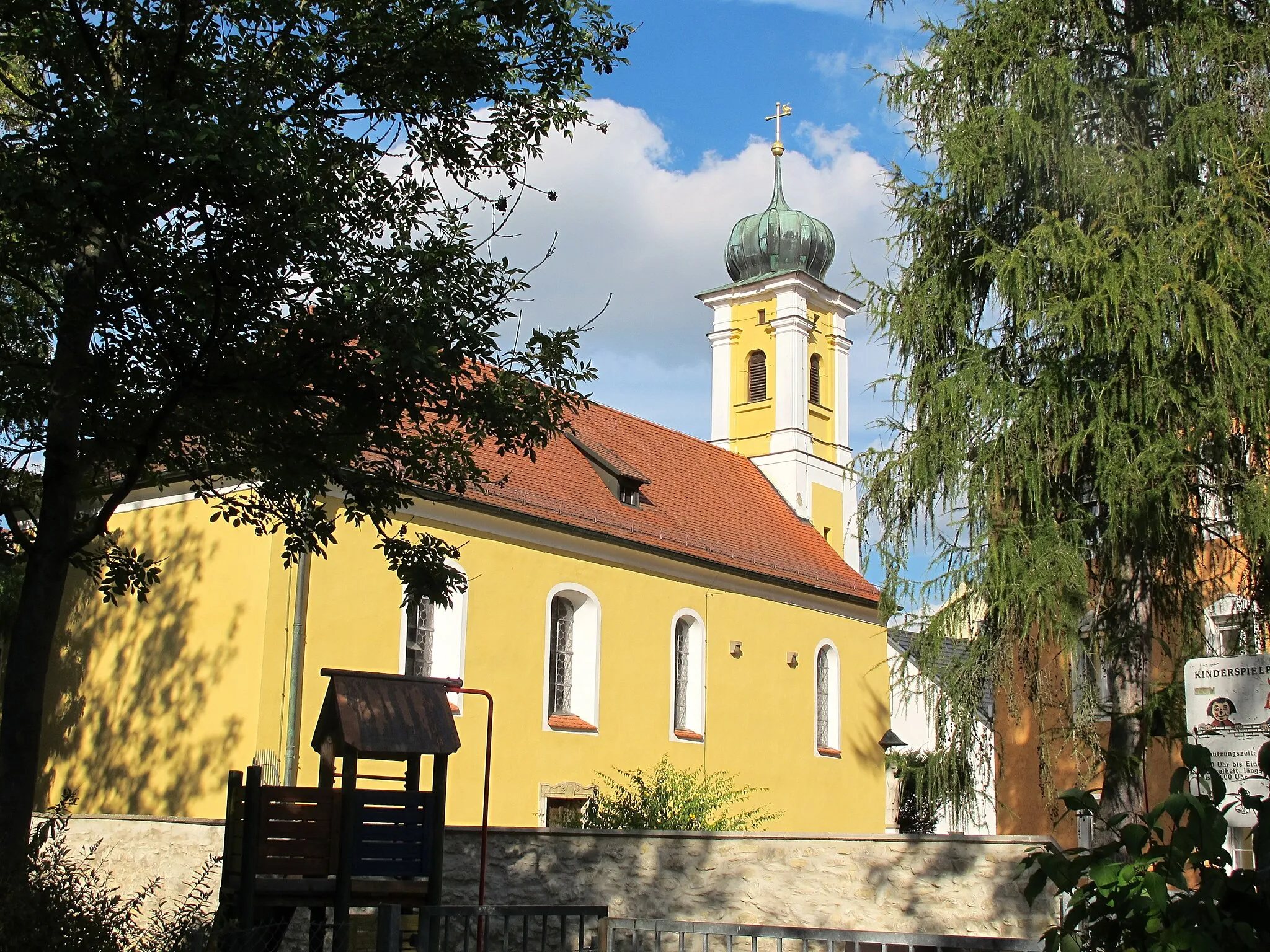 Photo showing: Ehem. Sondersiechen- und Nebenkirche St. Nikolaus in Reinhausen