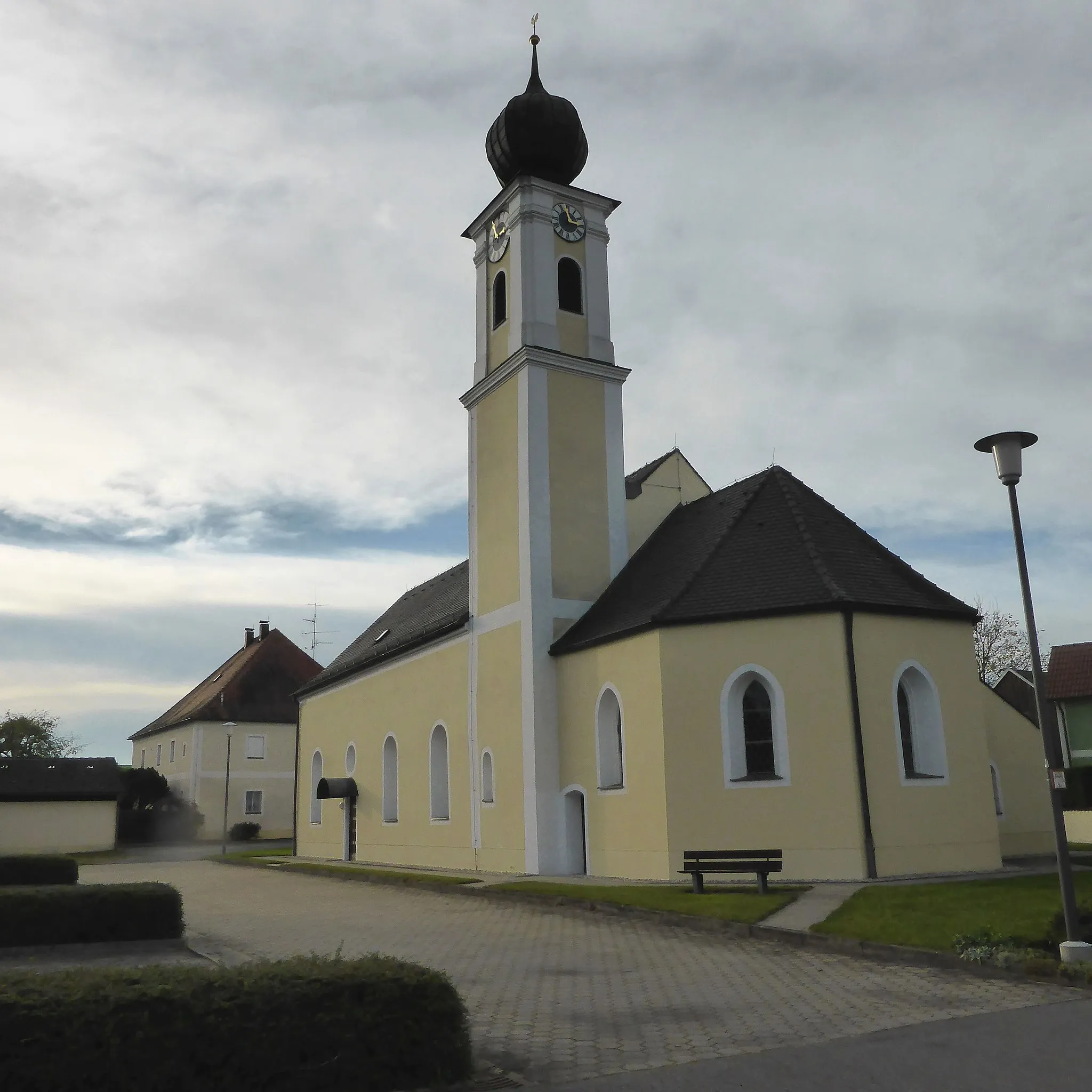 Photo showing: Holzheim am Forst (Bubach am Forst, Kirche St. Peter und Paul-3)