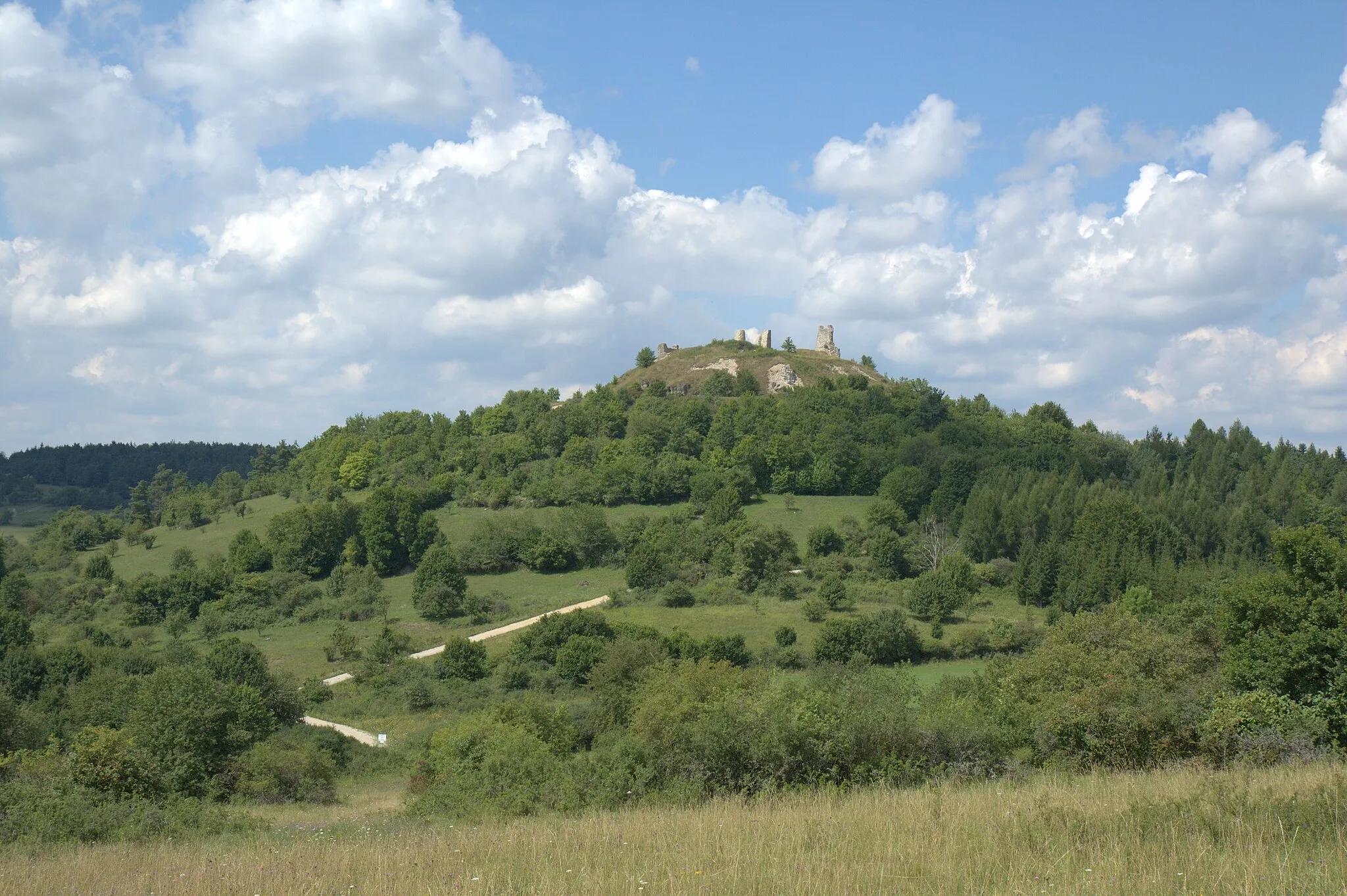 Photo showing: Burgruine Hohenburg aus südöstlicher Richtung