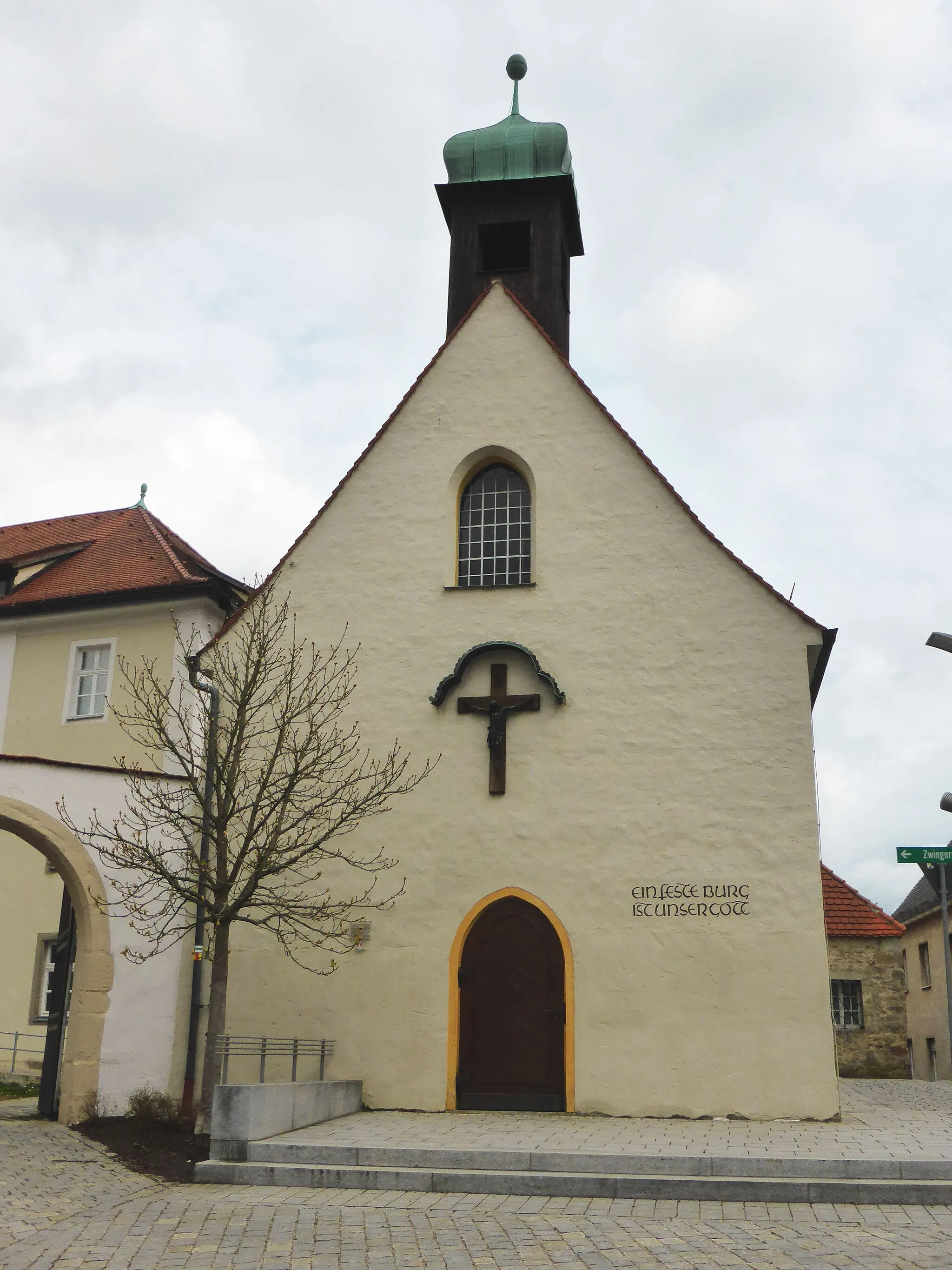 Photo showing: Altstadt Nabburgs aus dem Naabtal gesehen