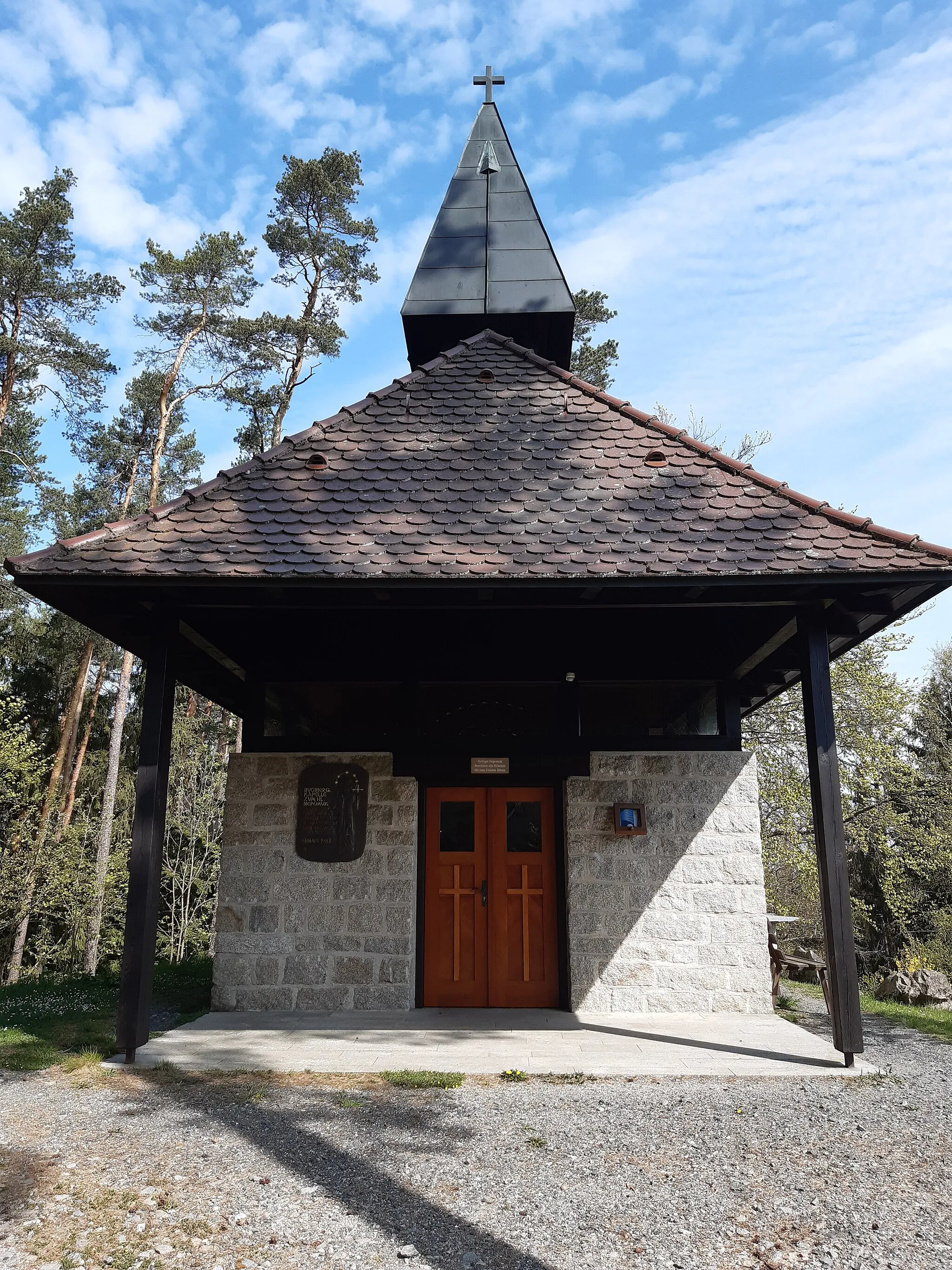 Photo showing: Kapelle Sankt Nepomuk; wird Buchbergkapelle genannt