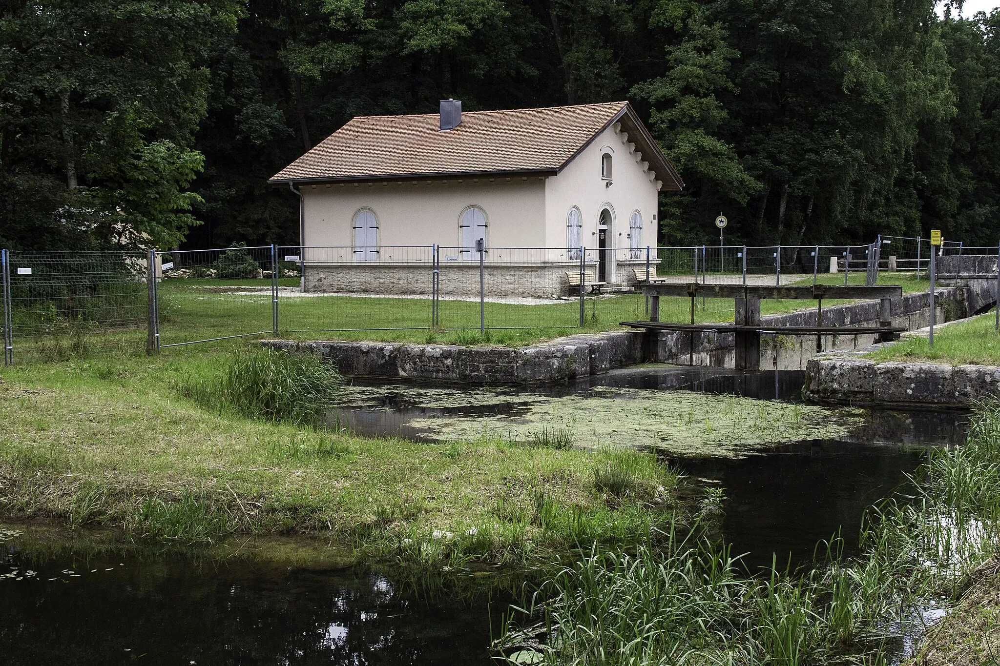 Photo showing: Schleuse 30, Ludwig-Donau-Main-Kanal