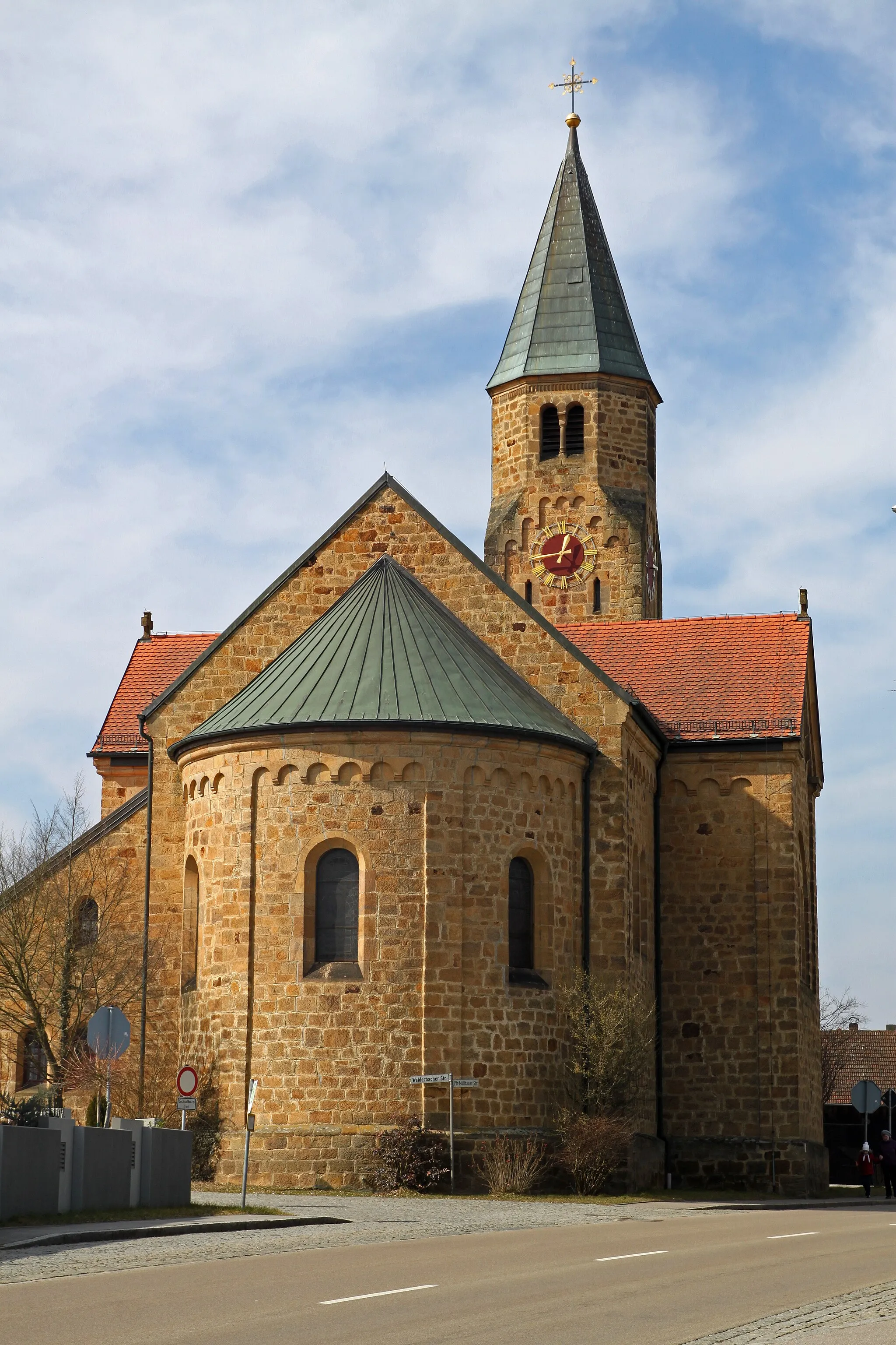 Photo showing: Kirche Mariä Namen in Neubäu (Roding)
