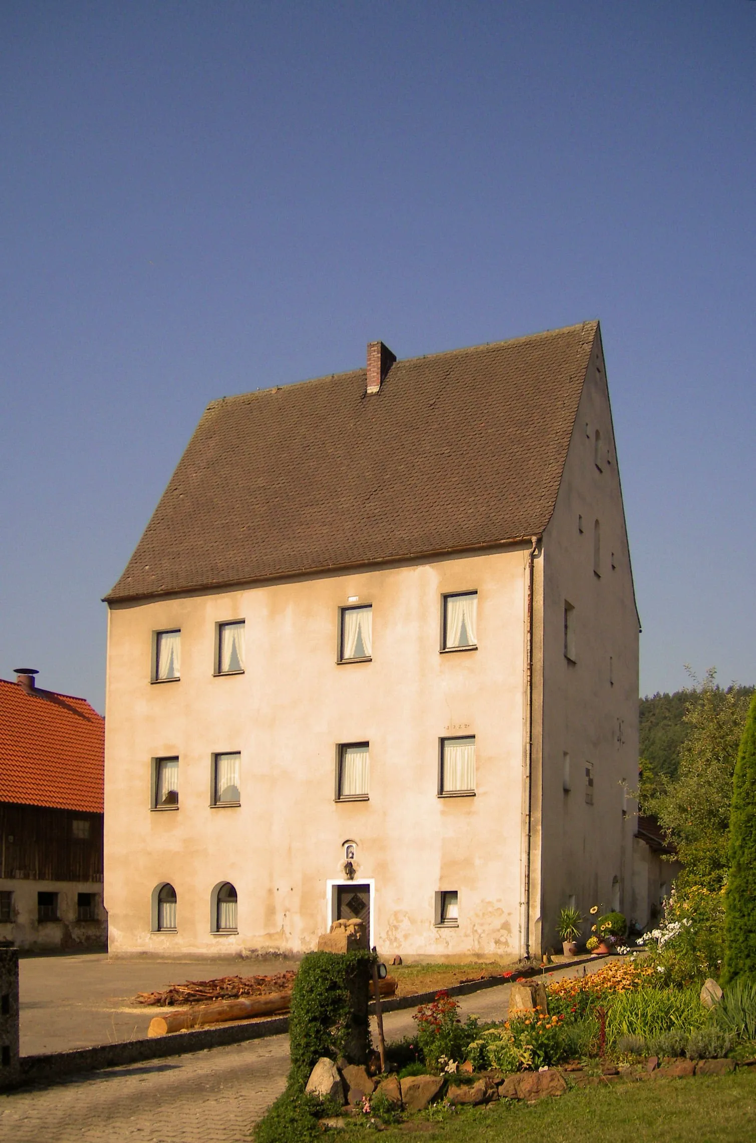 Photo showing: Sinnleithen: Ehemaliges Schloss