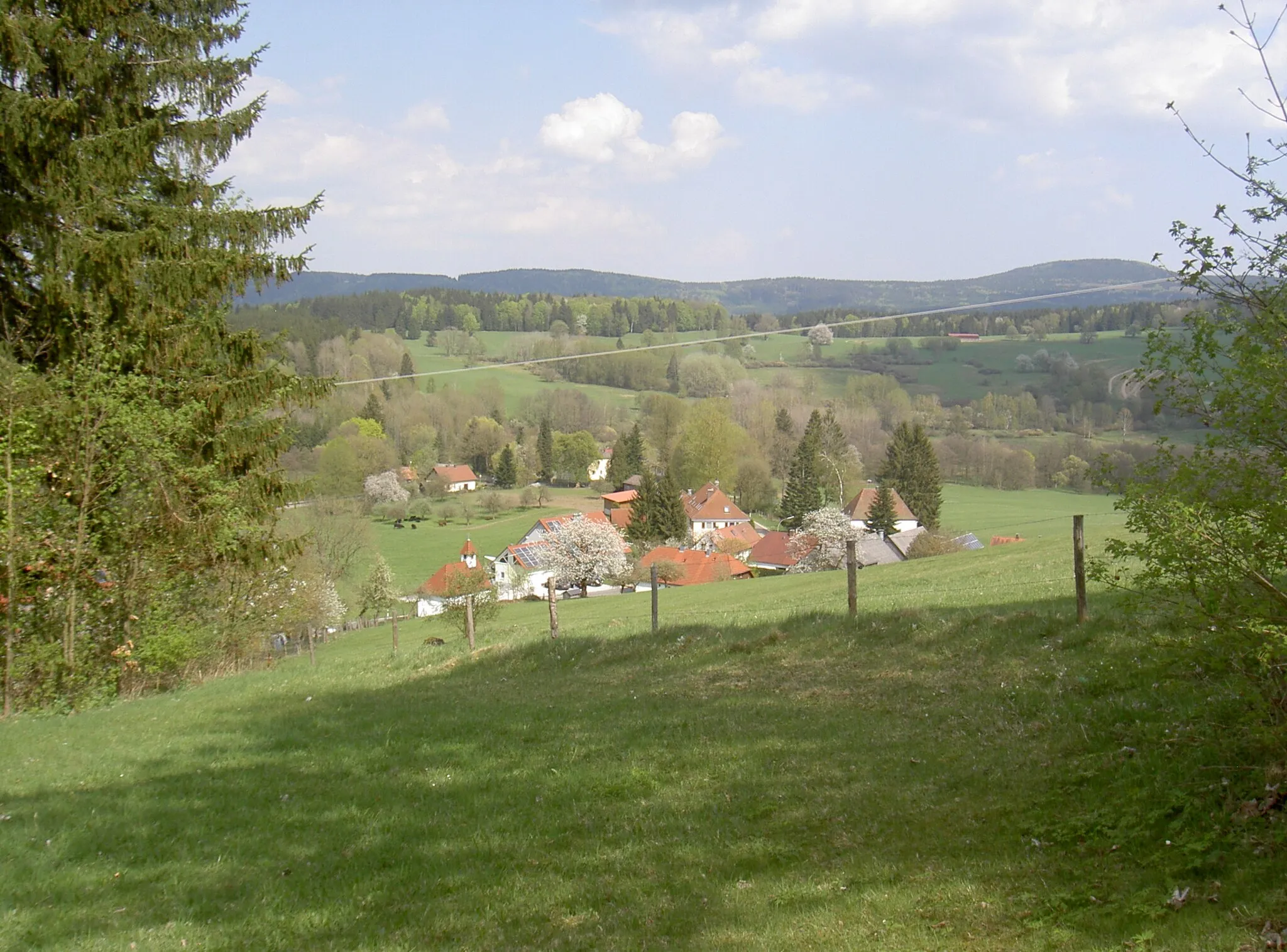 Photo showing: Blick vom Sauhügel zum Lissaberg