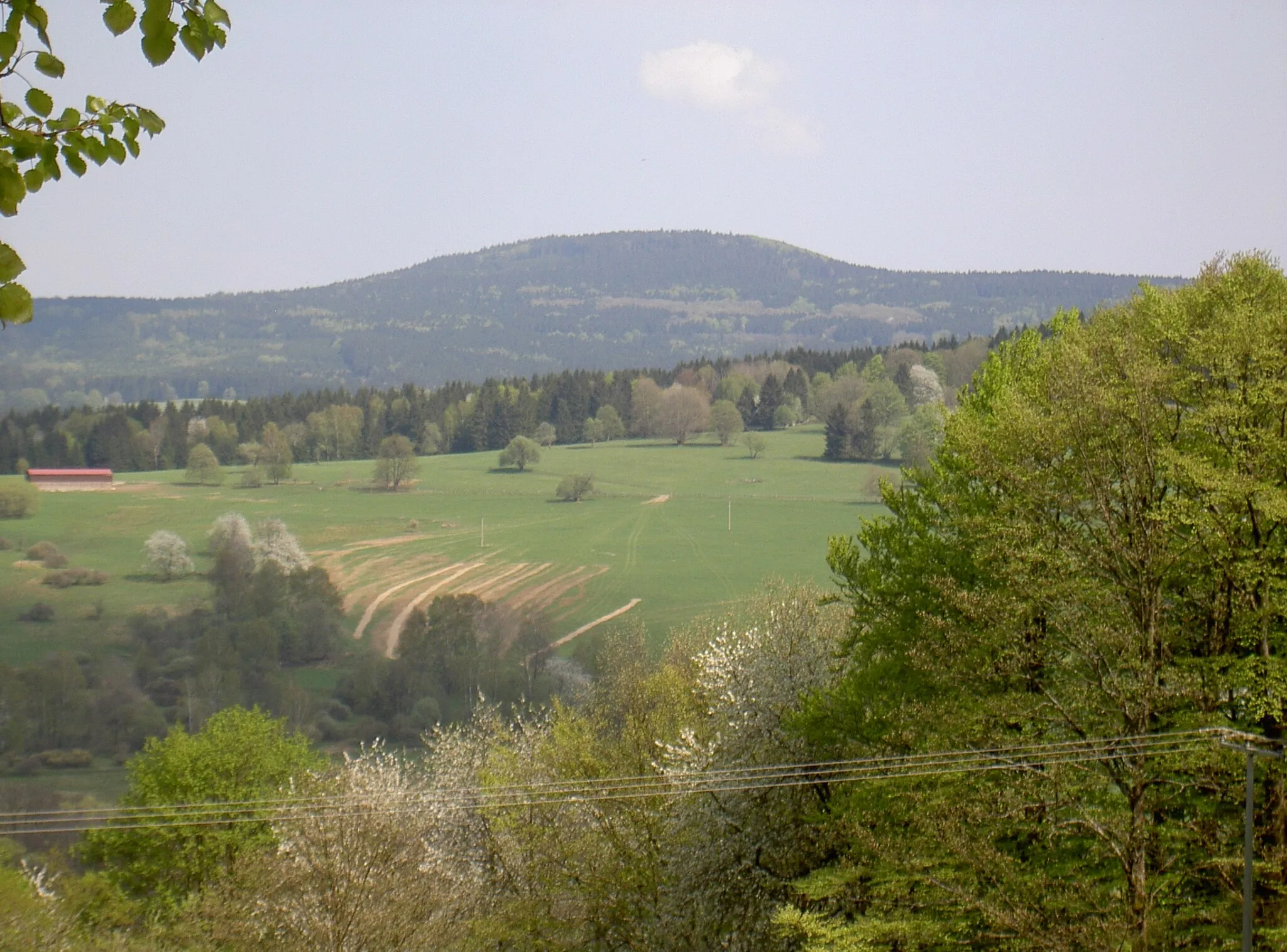 Photo showing: Blick vom Sauhügel zum Lissaberg