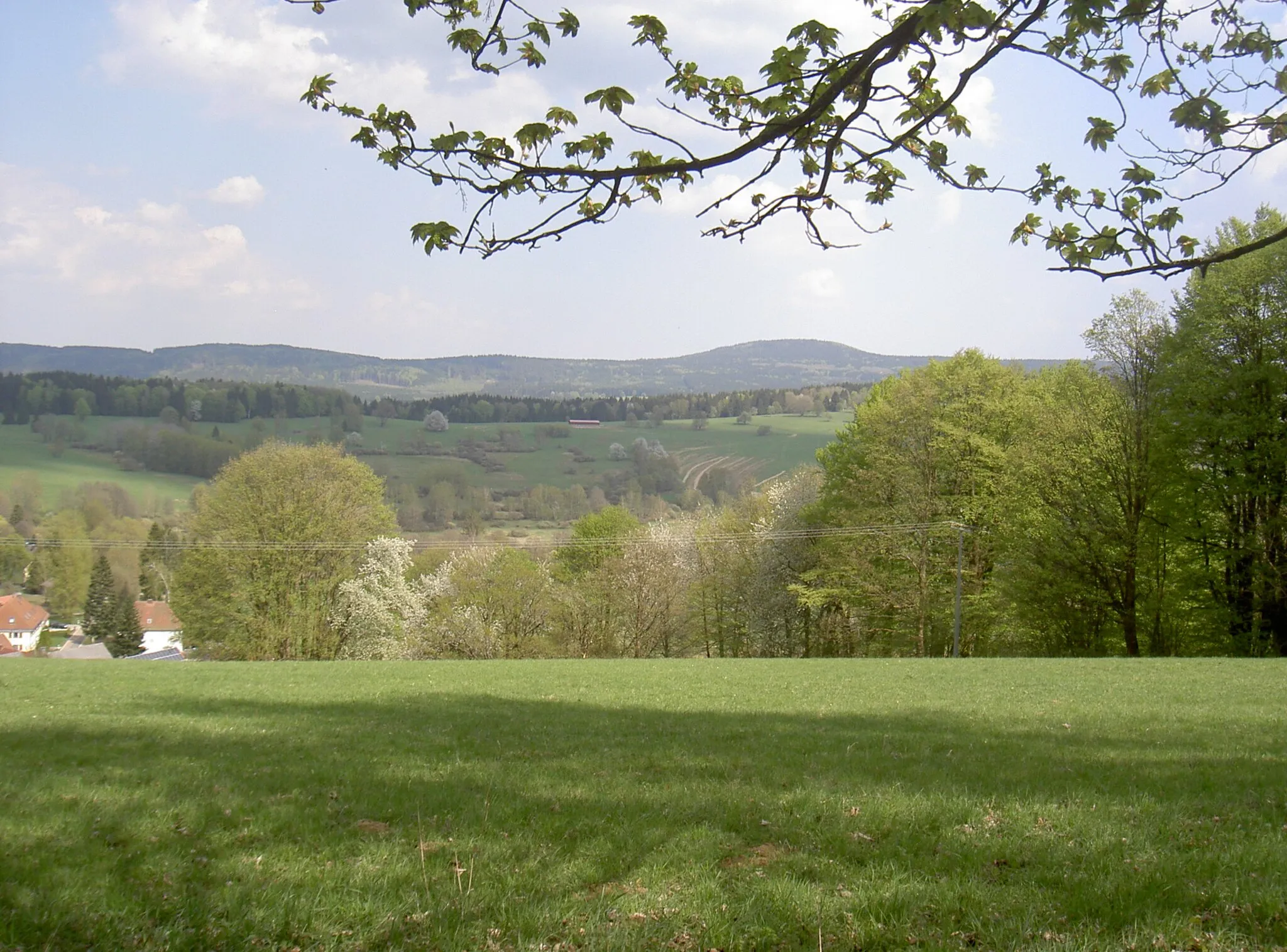 Photo showing: Blick vom Sauhügel zum Lissaberg