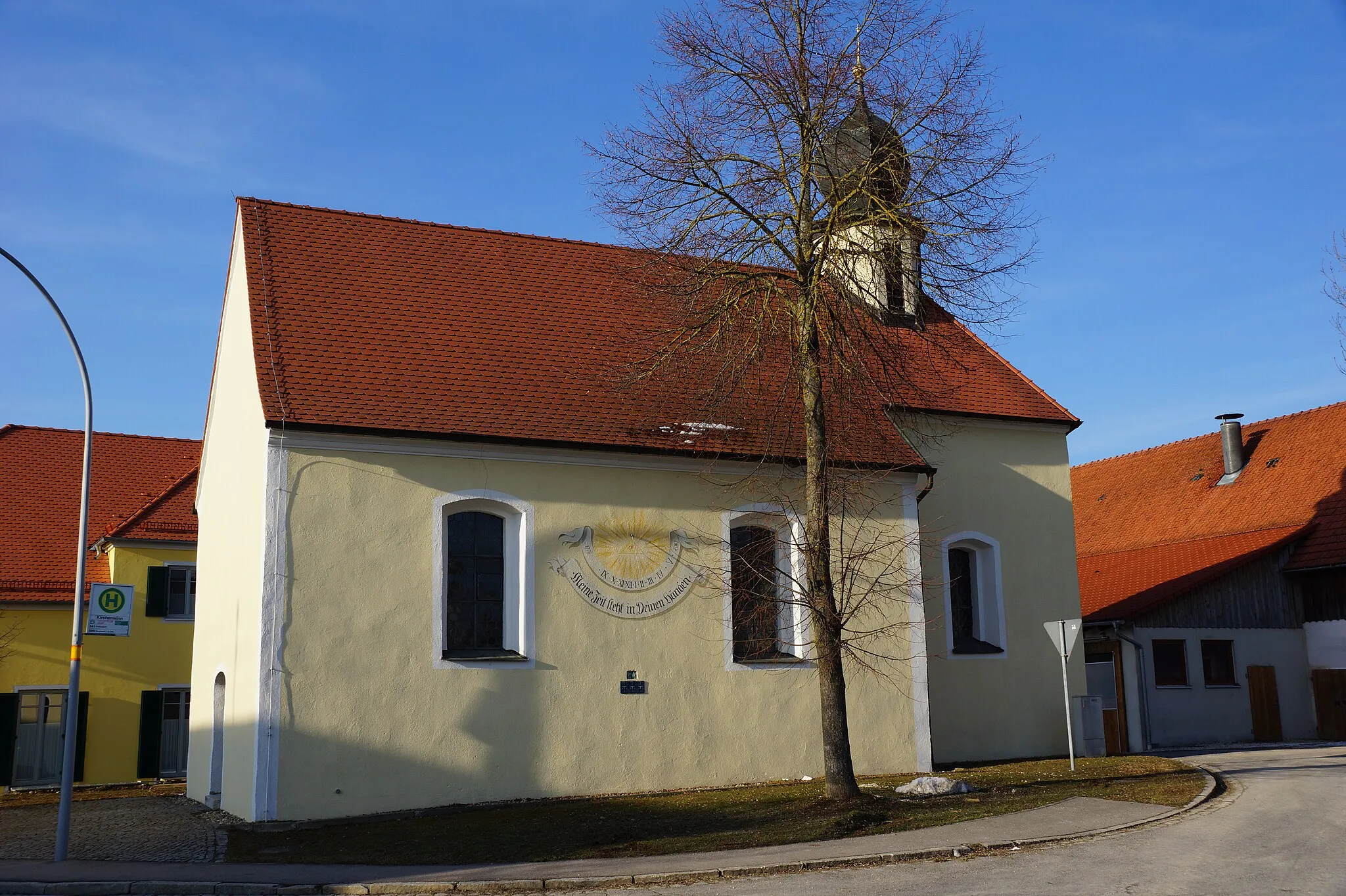 Photo showing: Die katholische Filialkirche St. Johannes in Kirchenwinn: