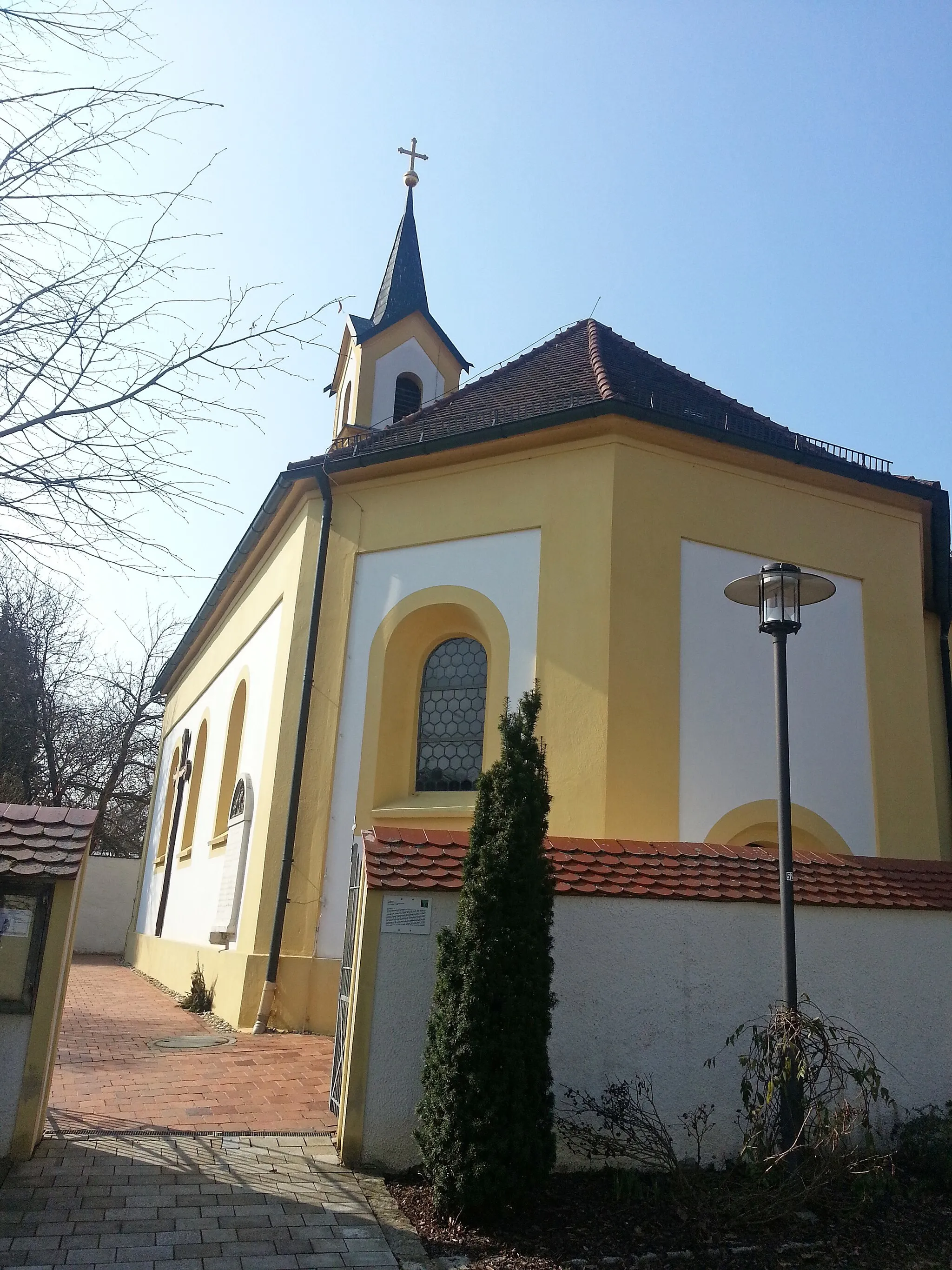 Photo showing: Kirche Mariä Heimsuchung in Herrnried, Landkreis Neumarkt in der Oberpfalz
