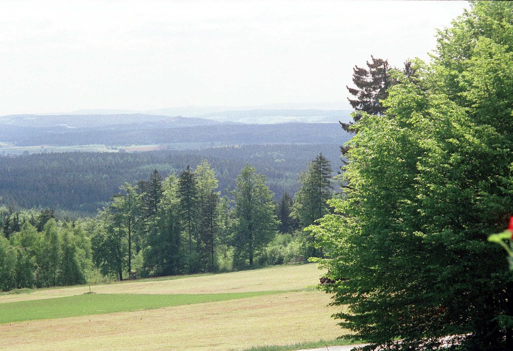 Photo showing: Oberfahrenberg (Waldthurn), view