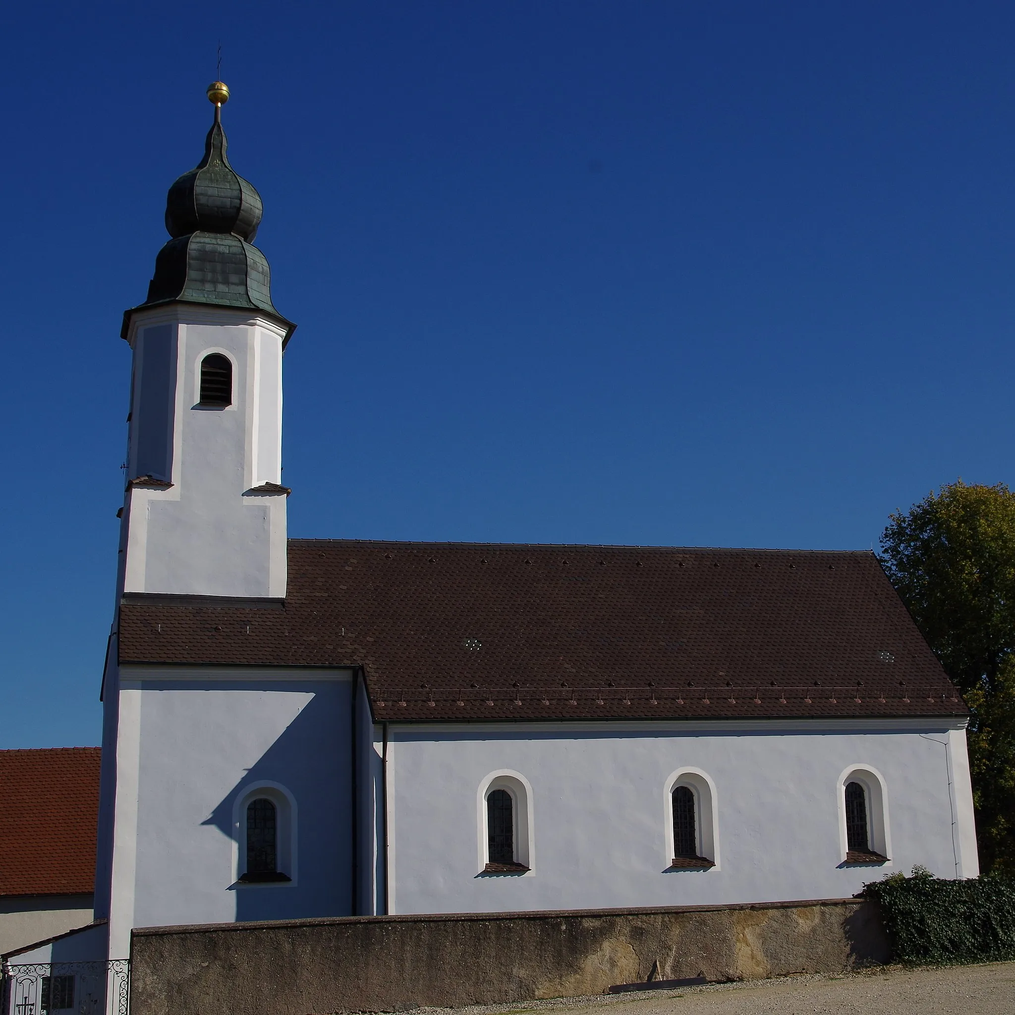 Photo showing: Pfarrkirche Allerheiligen - Darshofen