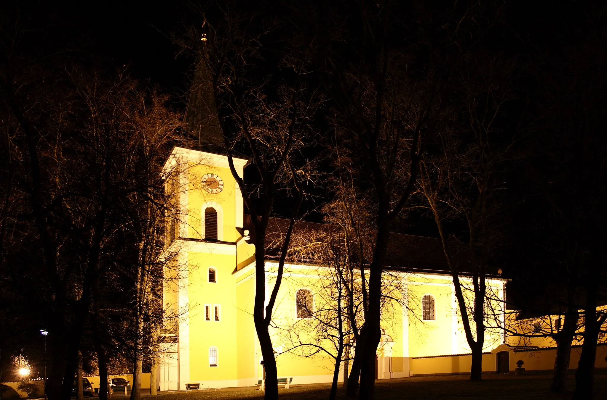 Photo showing: Dreifaltigkeitskirche auf dem Miesberg in Schwarzenfeld