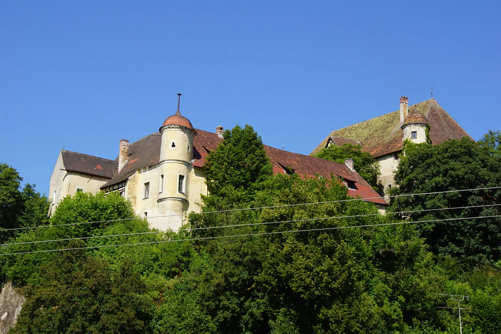 Photo showing: Burg Heimhof bei Ursensollen: