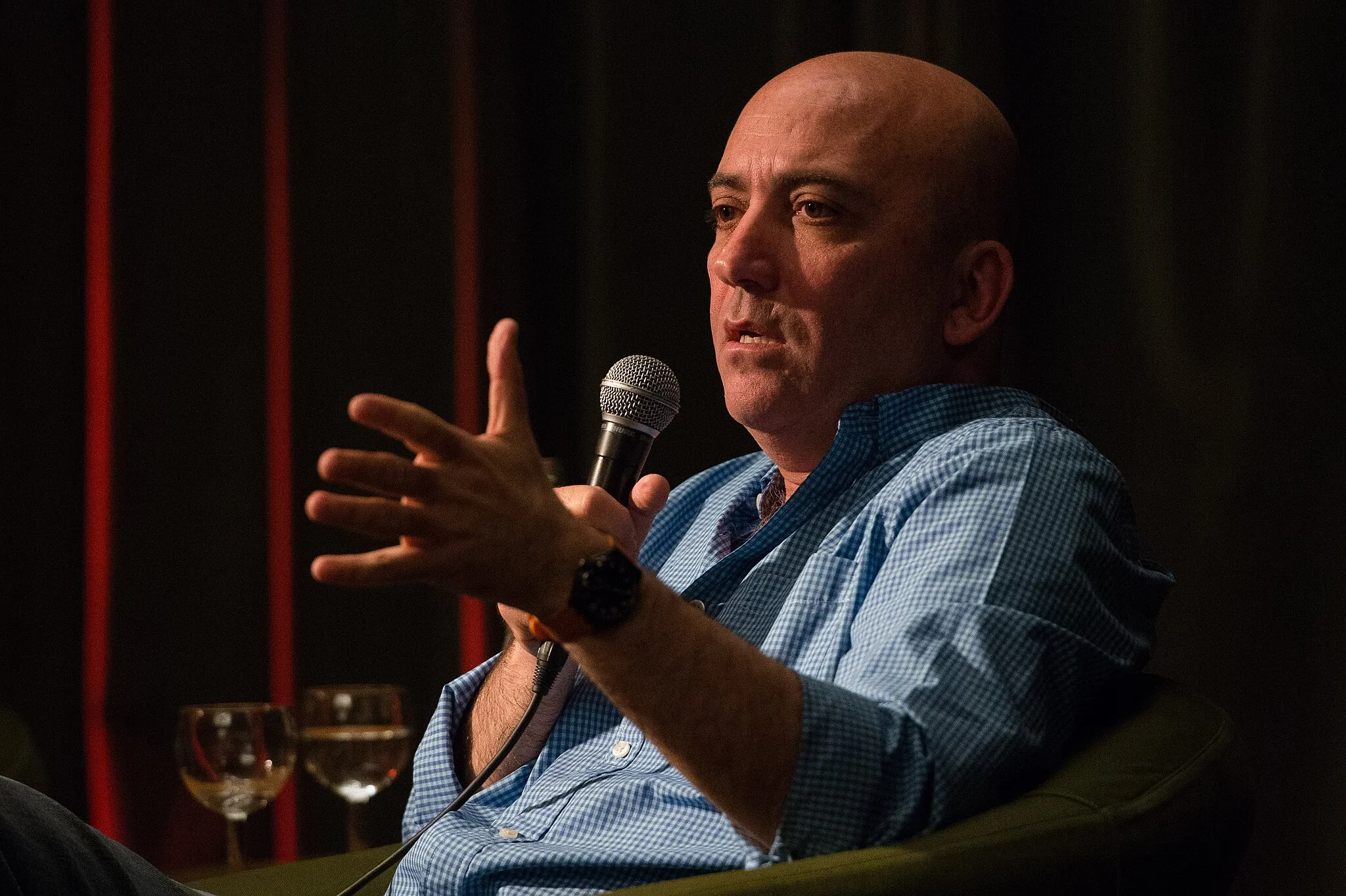 Photo showing: Aviad Kleinberg (Schriftsteller, Israel), Foto: www.stephan-roehl.de