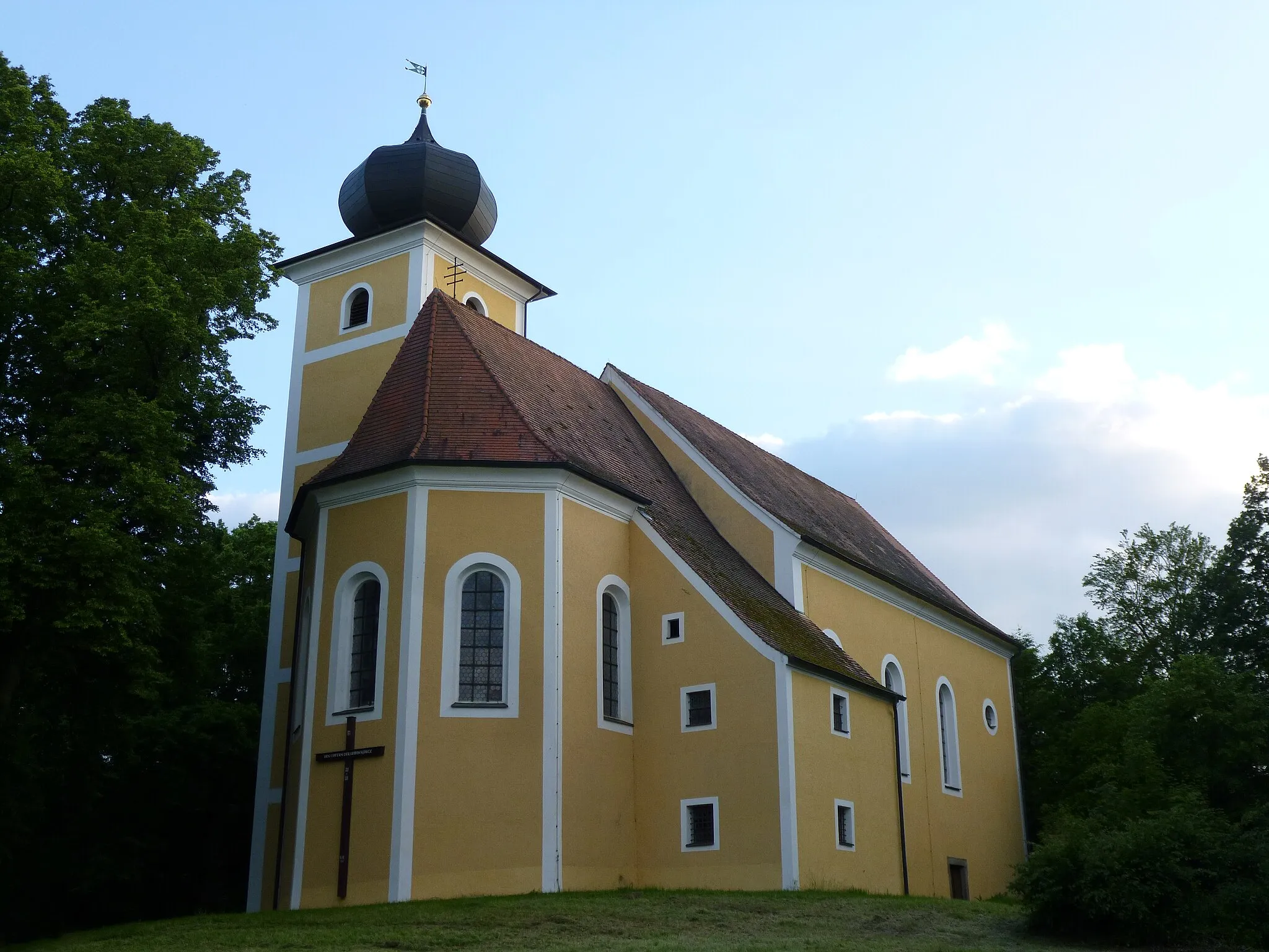 Photo showing: Wallfahrtskirche St. Barbara, Eixlberg, Pfreimd