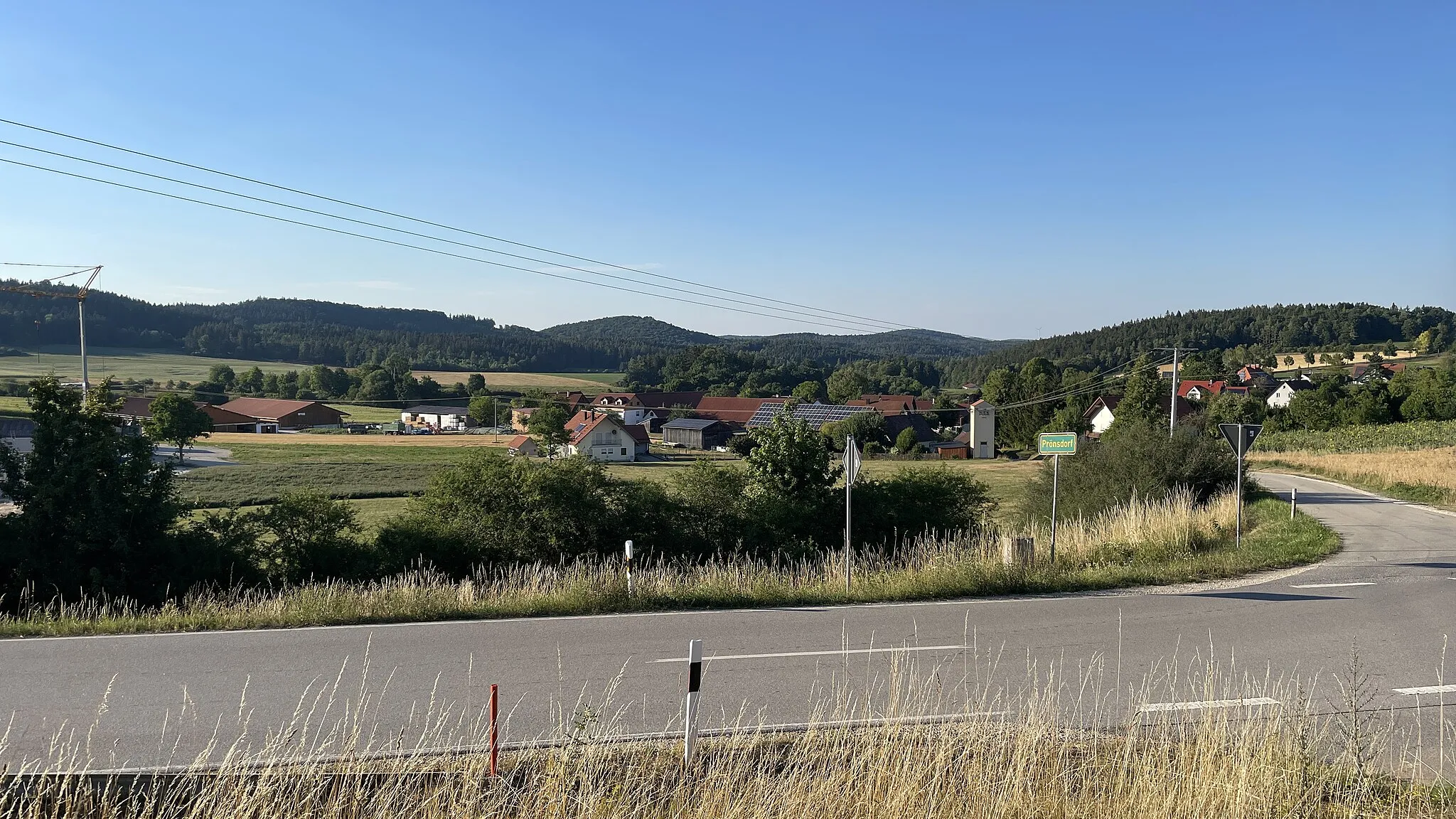 Photo showing: Prönsdorf, a village in Bavaria