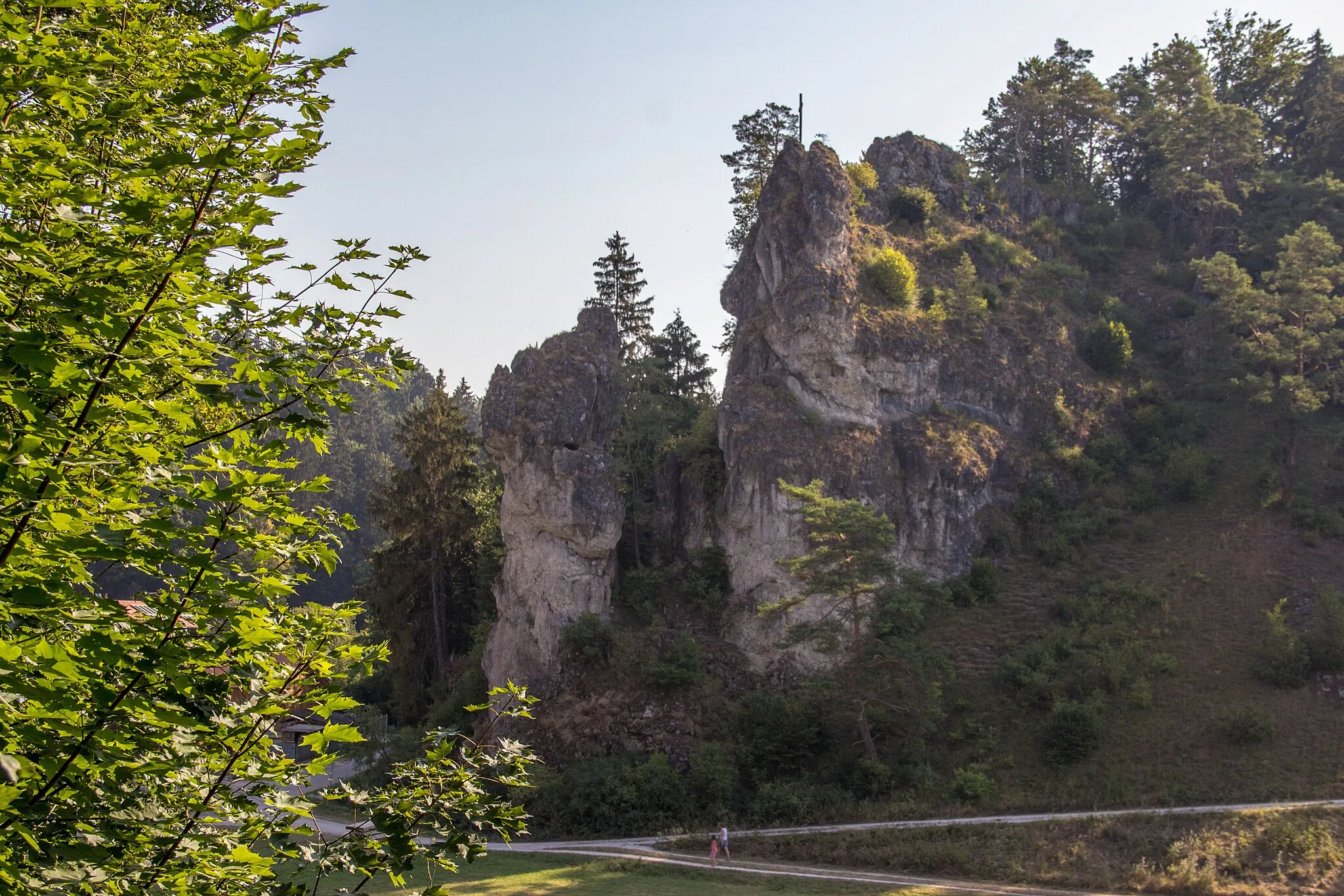 Photo showing: Bachhaupter Felsen, Bachhaupten, Breitenbrunn