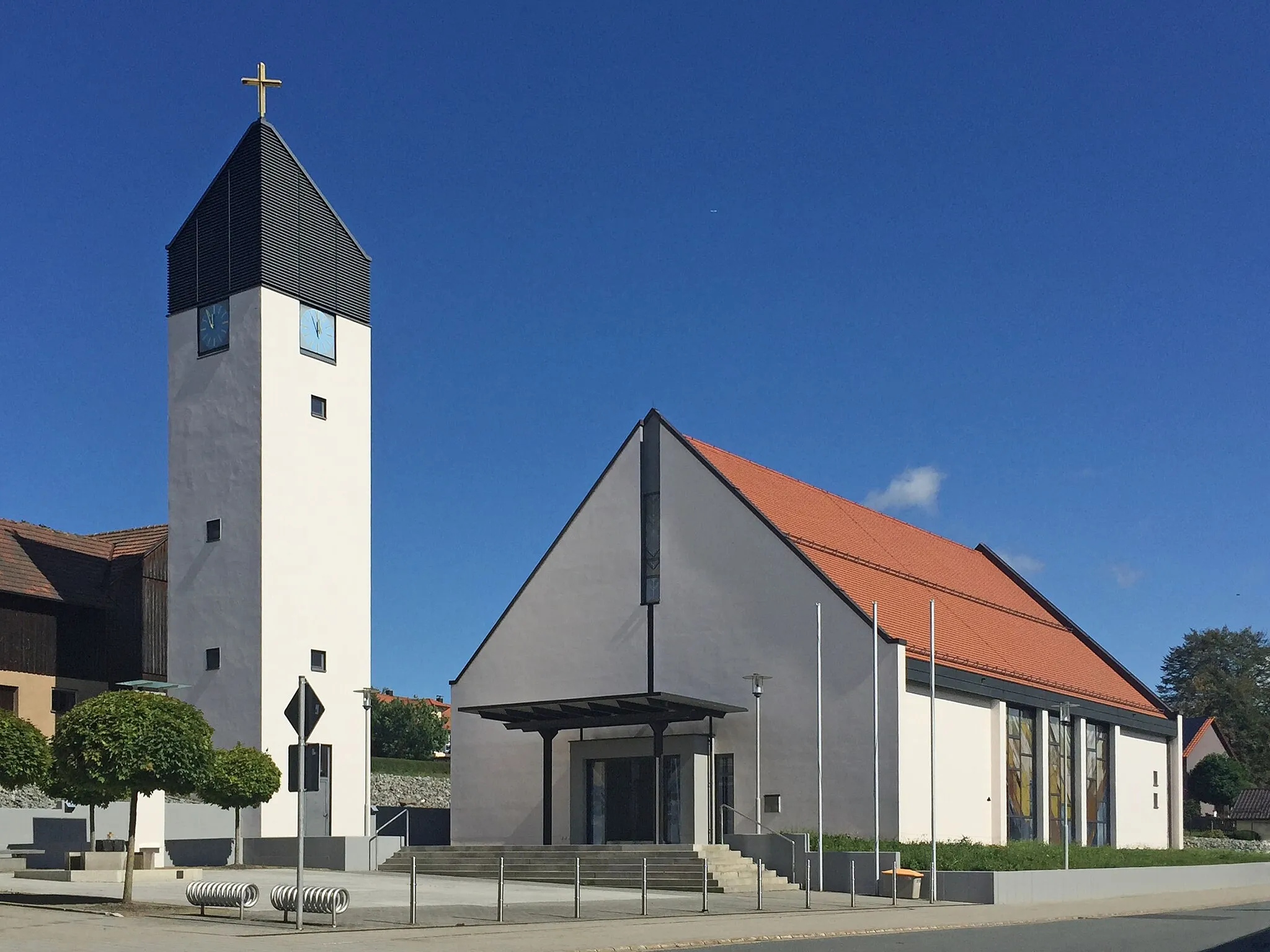 Photo showing: Kirche Letzau