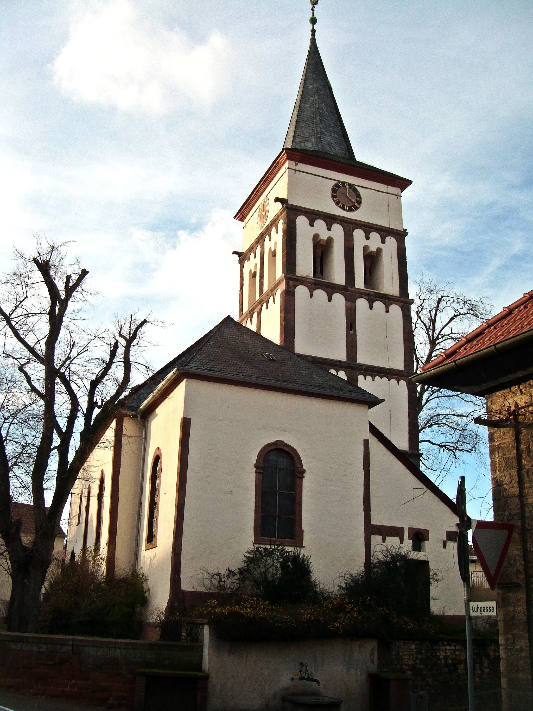Photo showing: Albsheim an der Eis (Obrigheim), Protestantische Kirche von Osten