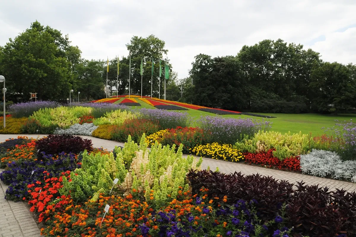 Photo showing: Luisenpark Mannheim, Mannheim, Baden-Württemberg, Deutschland