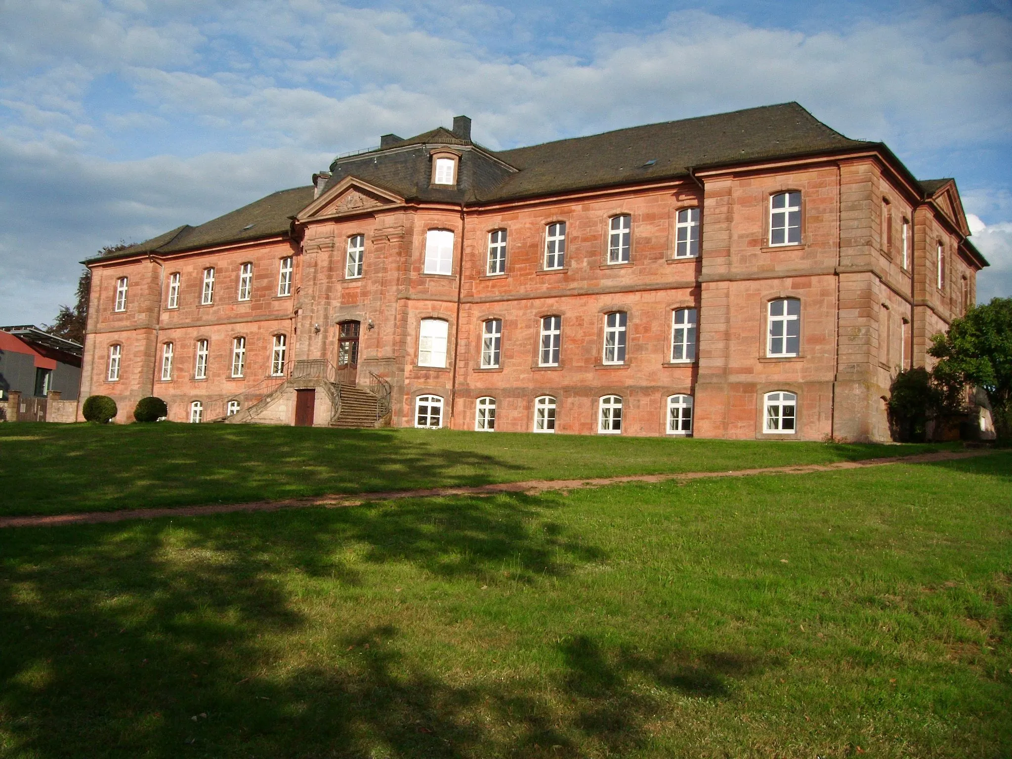 Photo showing: Schloss Trippstadt, Rückseite (Gartenseite)