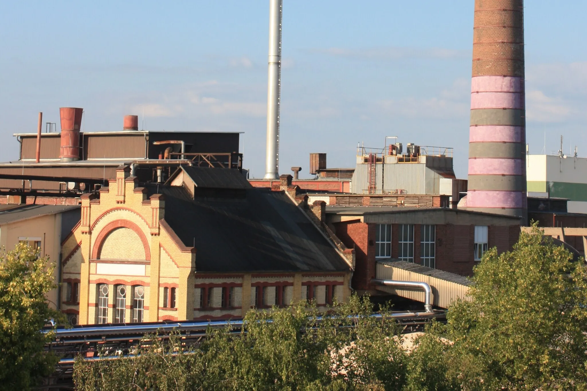 Photo showing: Gebäude der SCA Hygiene Products in Mainz-Kostheim, Wiesbaden