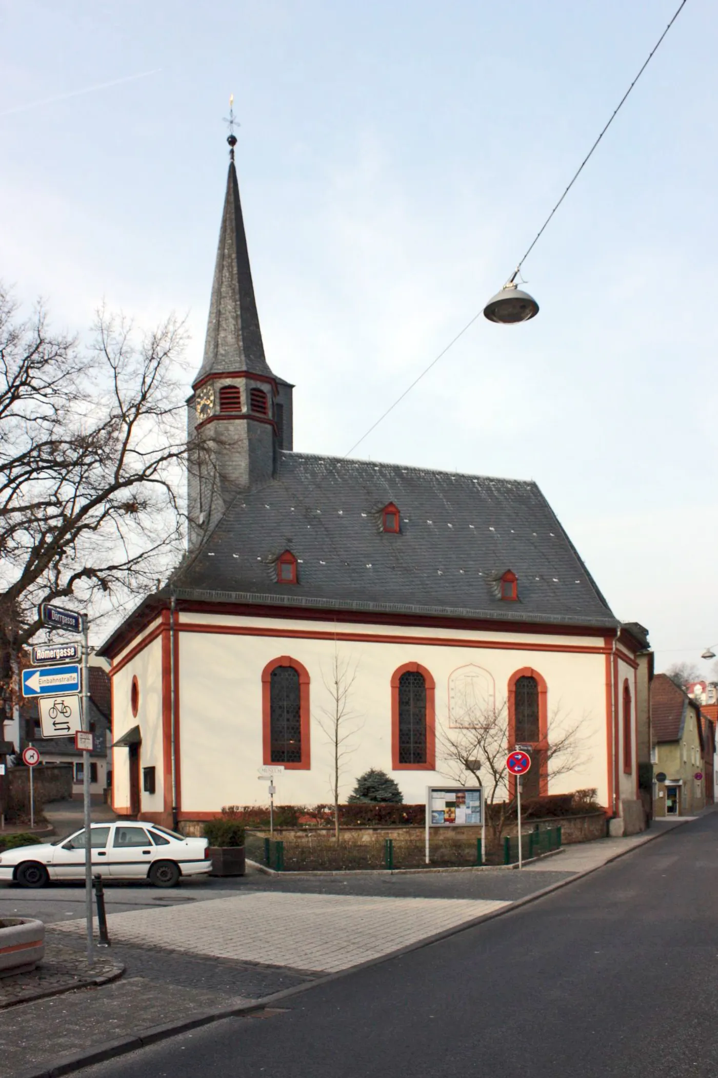 Photo showing: Evangelische Kirche in Wiesbaden Dotzheim