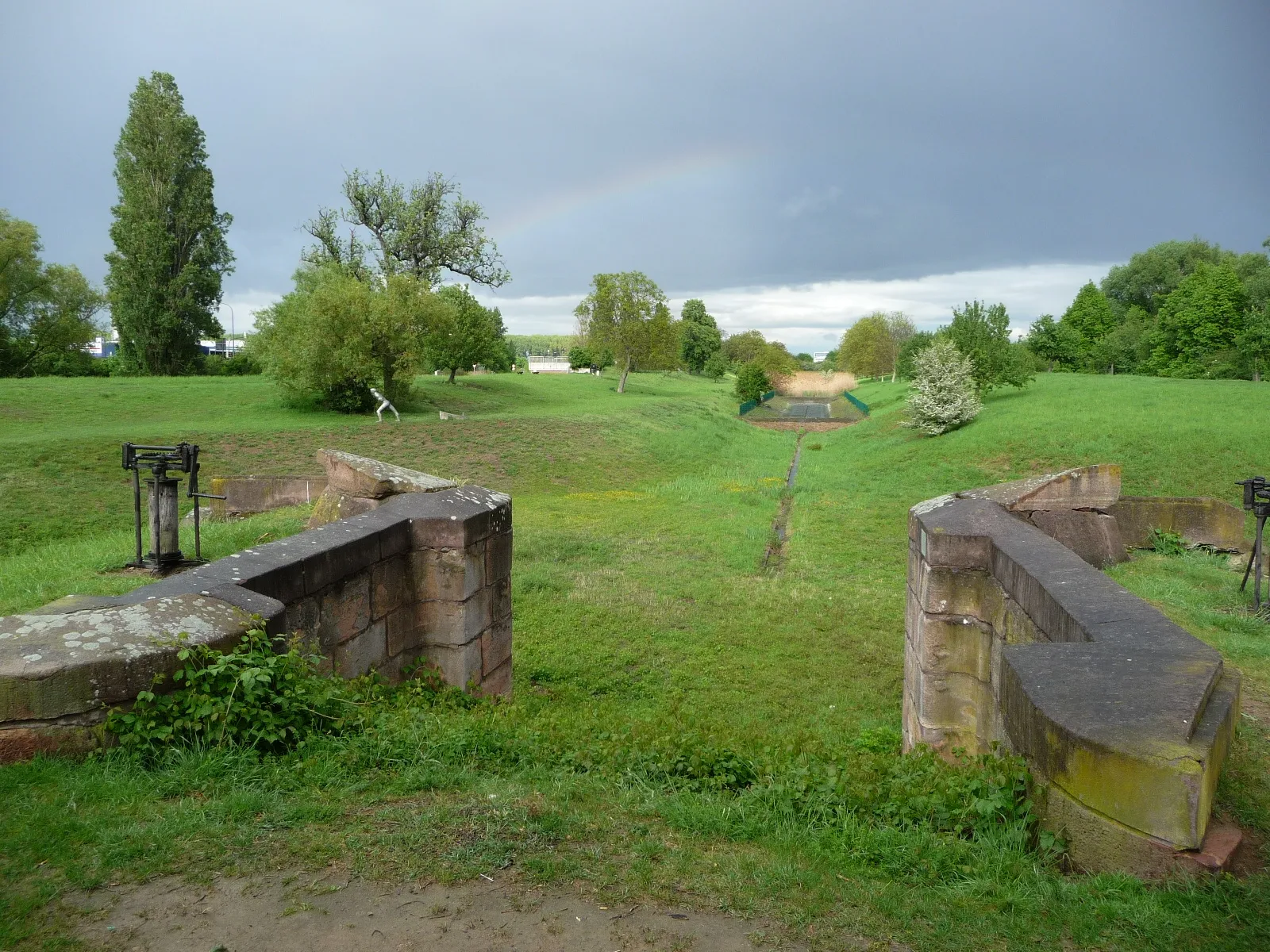 Photo showing: Frankenthaler Kanal