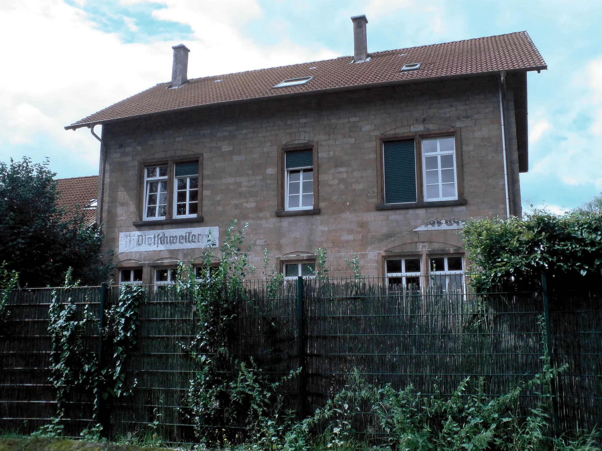 Photo showing: Bahnhof Dietschweiler